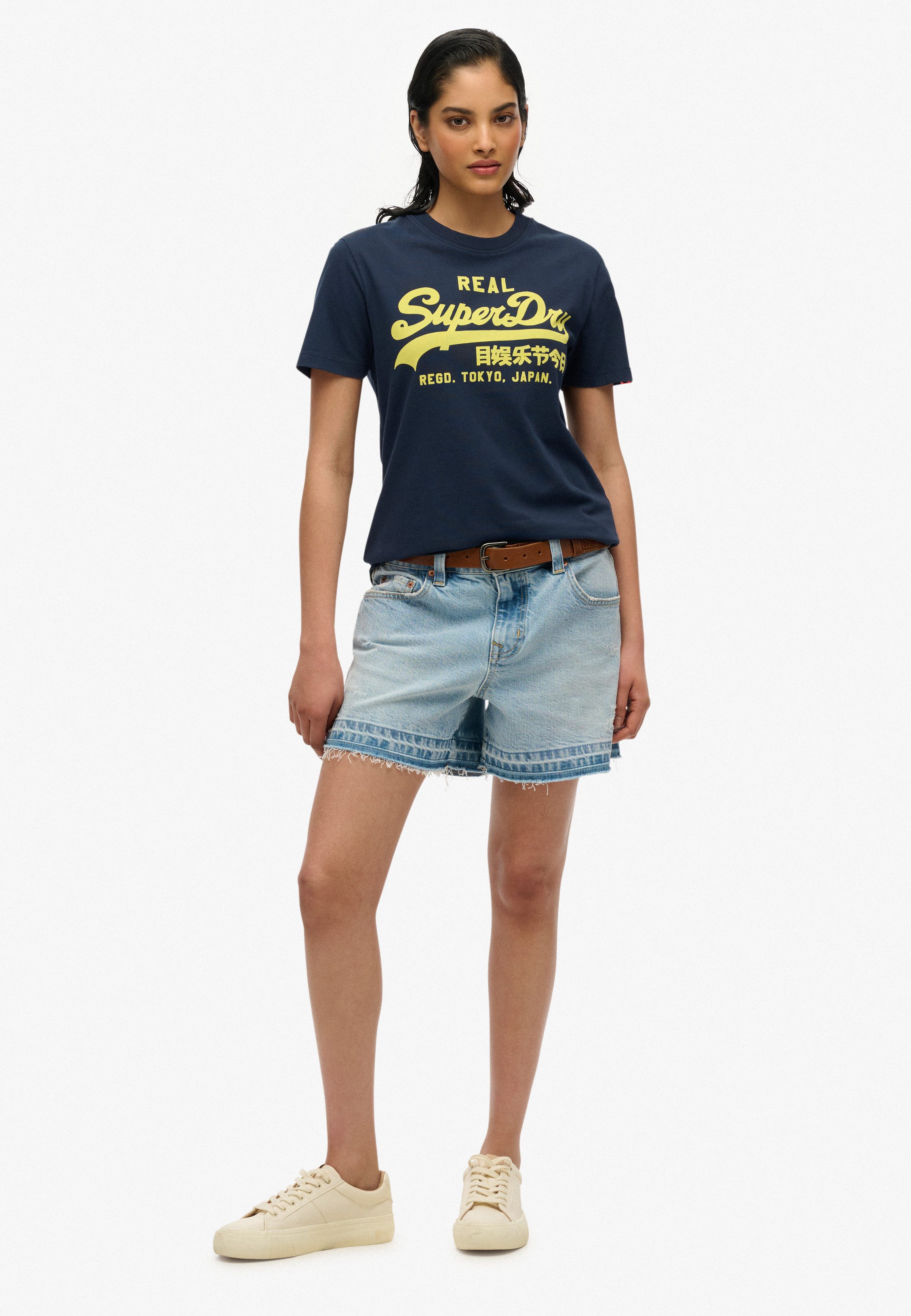 Superdry Shirt met korte mouwen VL NEON SLIM TEE