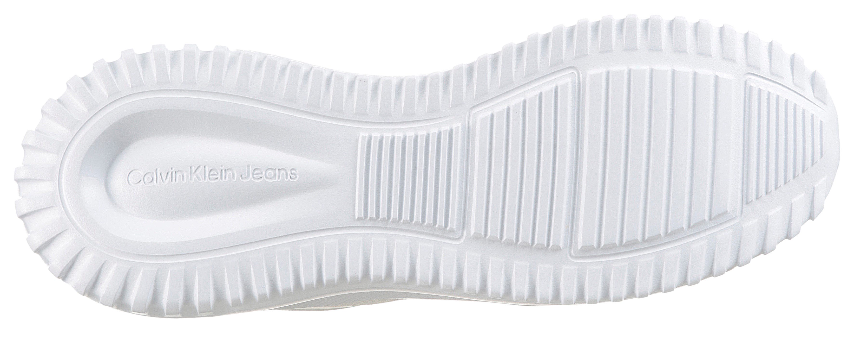 Calvin Klein Sneakers EVA RUNNER LOW LACE MIX ML WN vrijetijdsschoen, lage schoen, veterschoen met lichte loopzool