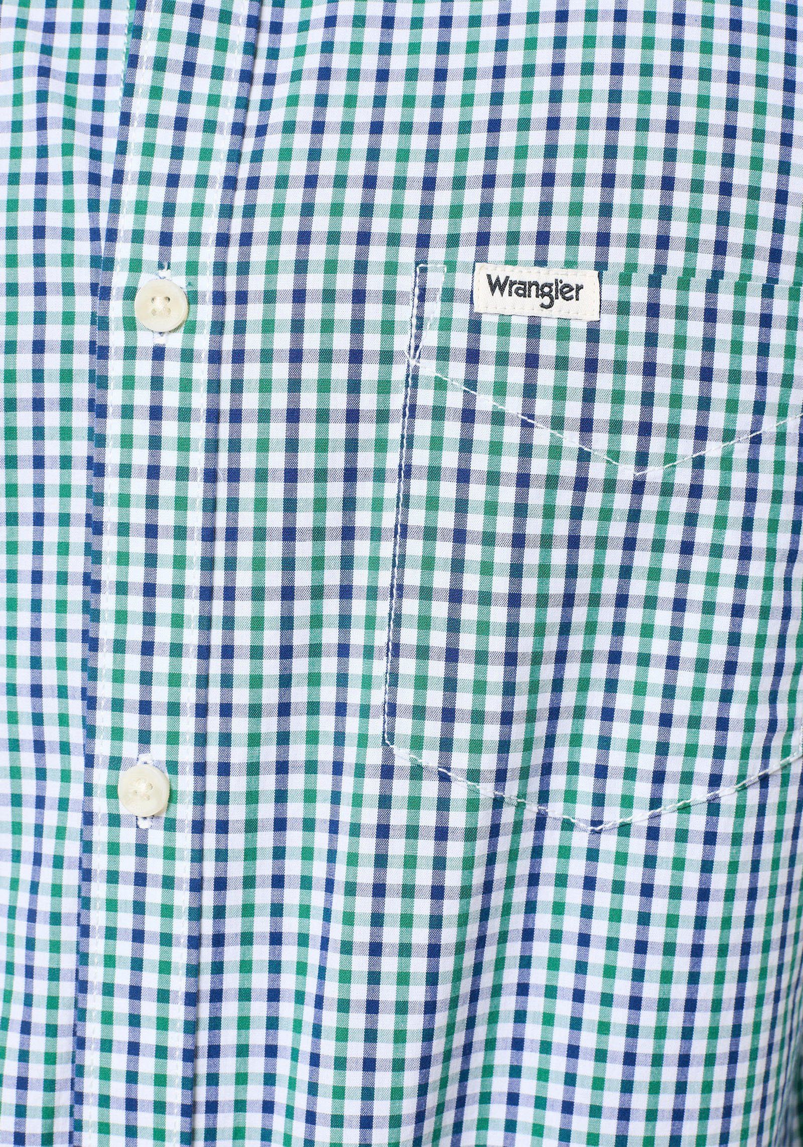 Wrangler Overhemd met lange mouwen LS 1 PKT SHIRT met geruit patroon