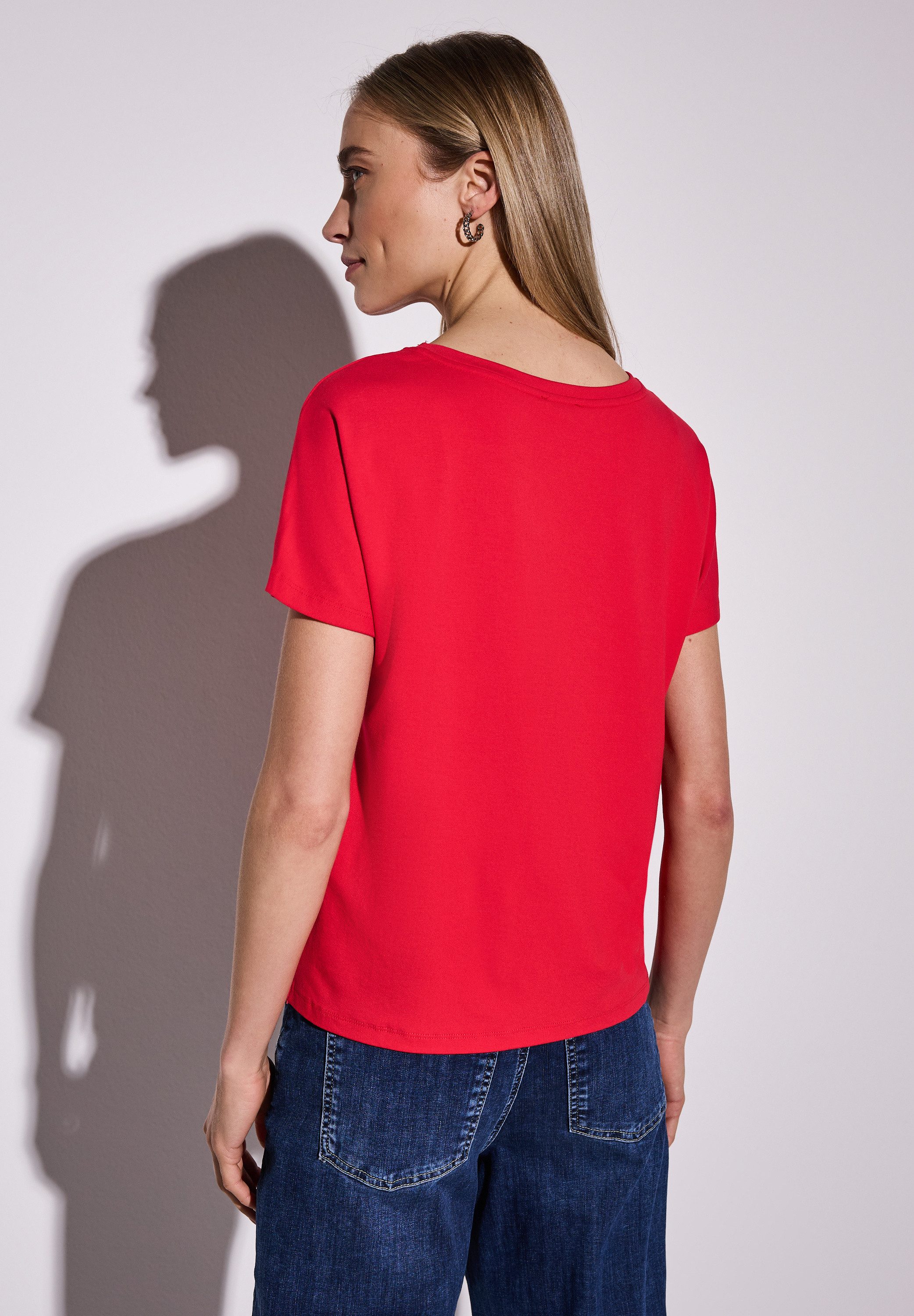 STREET ONE Shirttop Style Crista met hangende schouders