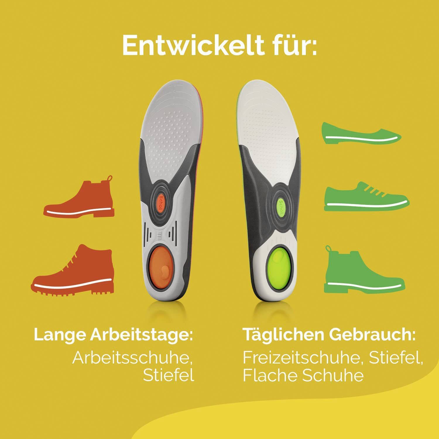Scholl Inlegzolen LiquiFlex Everyday Comfort inlegzolen - Meer demping door memory foam