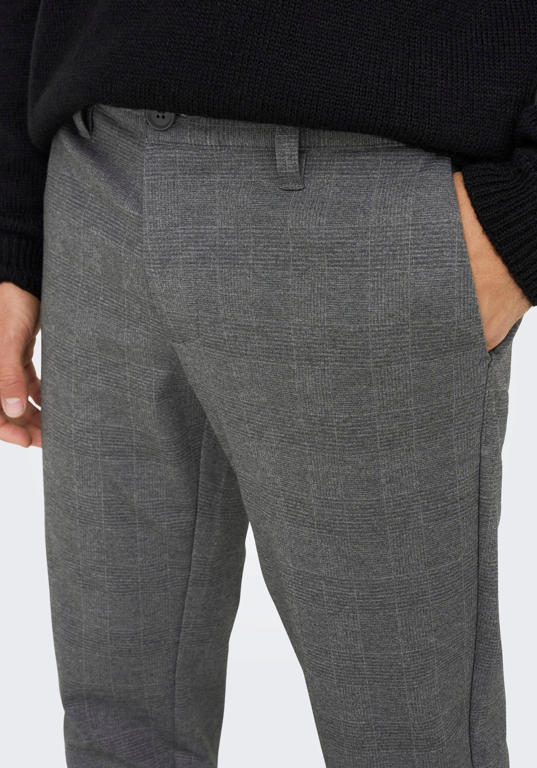 ONLY & SONS Chino ONSMARK SLIM CHECK PANTS 9887 NOOS