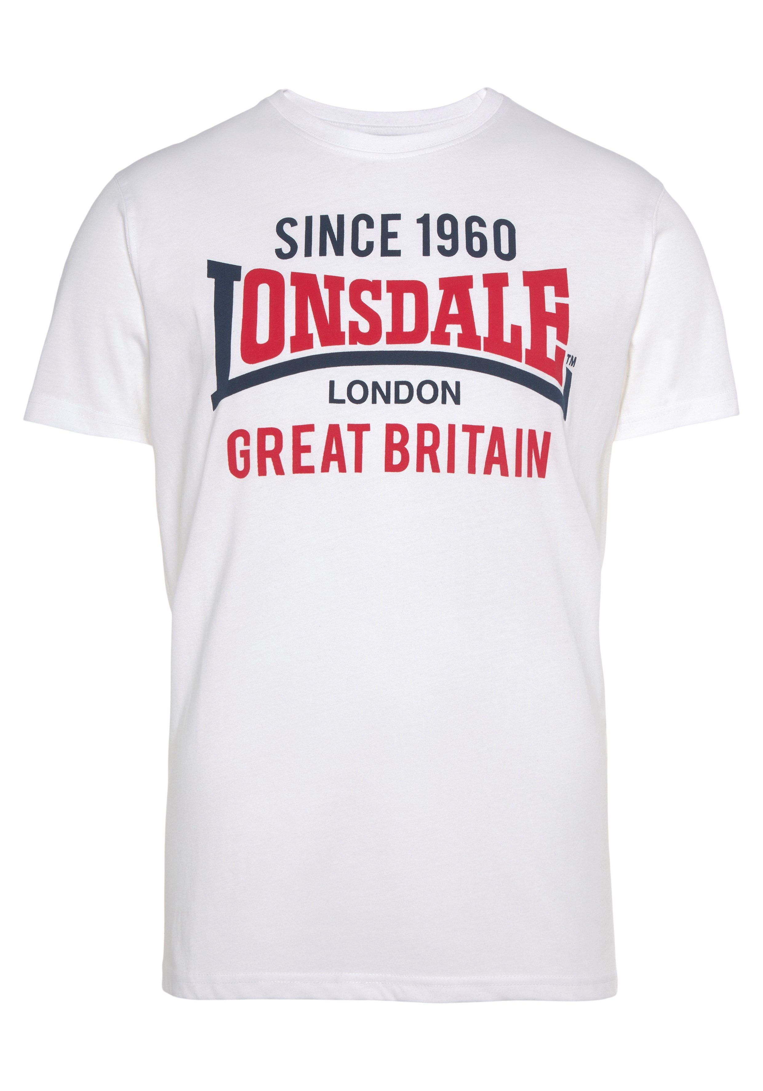 Lonsdale T-shirt COLLESSIE (set, 2-delig)