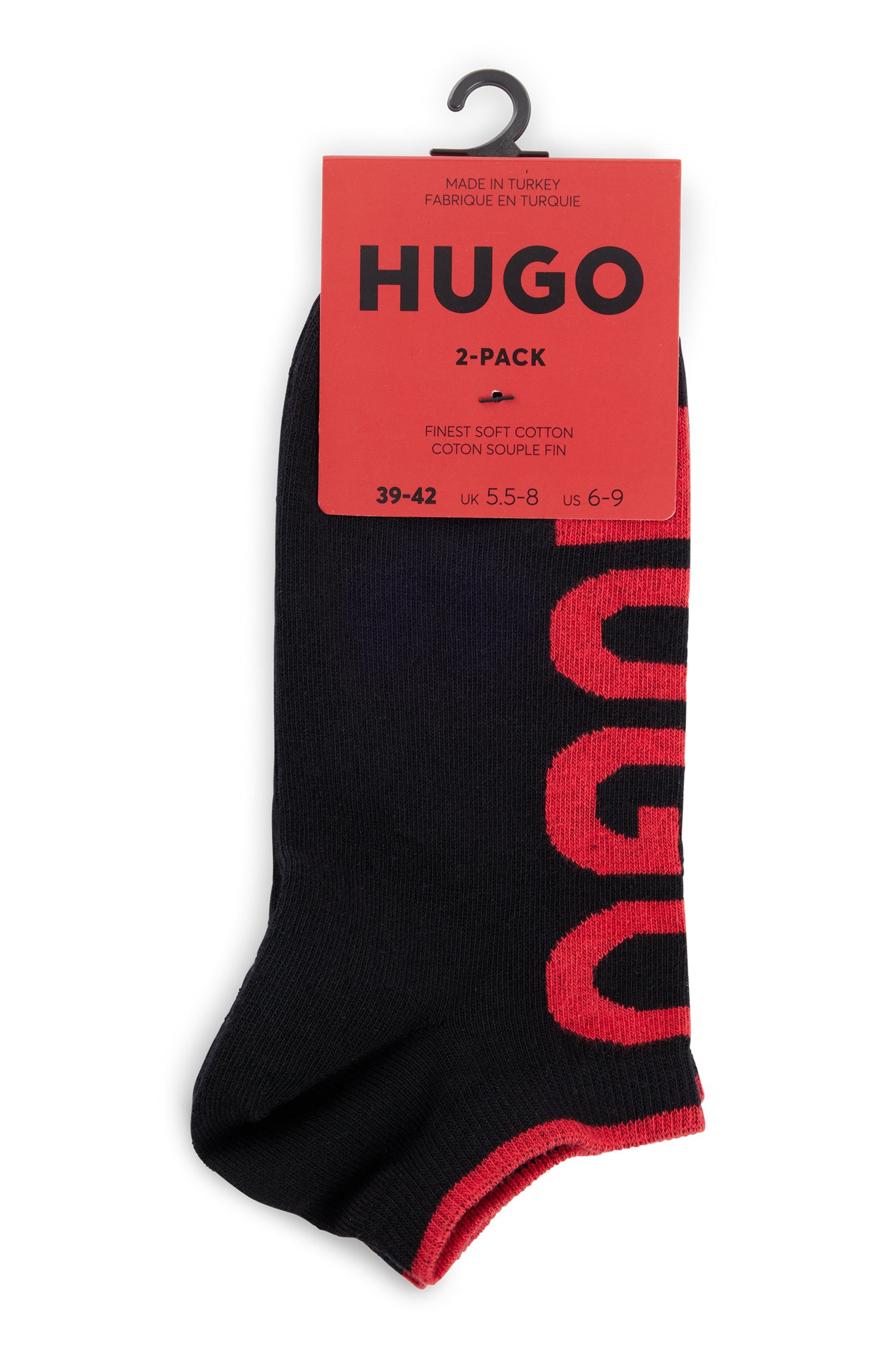 HUGO underwear Sneakersokken 2P AS LOGO CC W (2 paar)