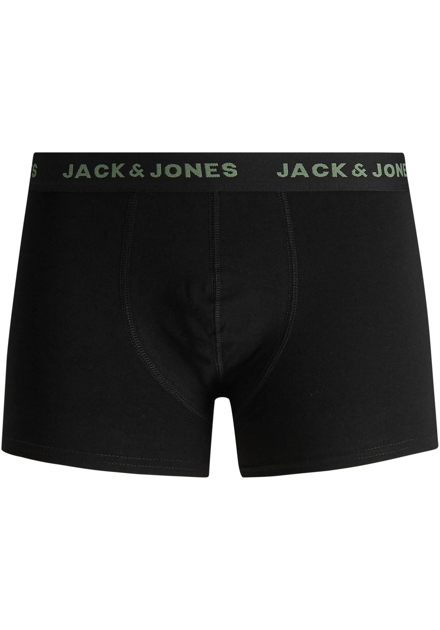 Jack & Jones Junior Trunk JACBASIC elastisch en comfortabel in een 7-pack (set, 7 stuks)