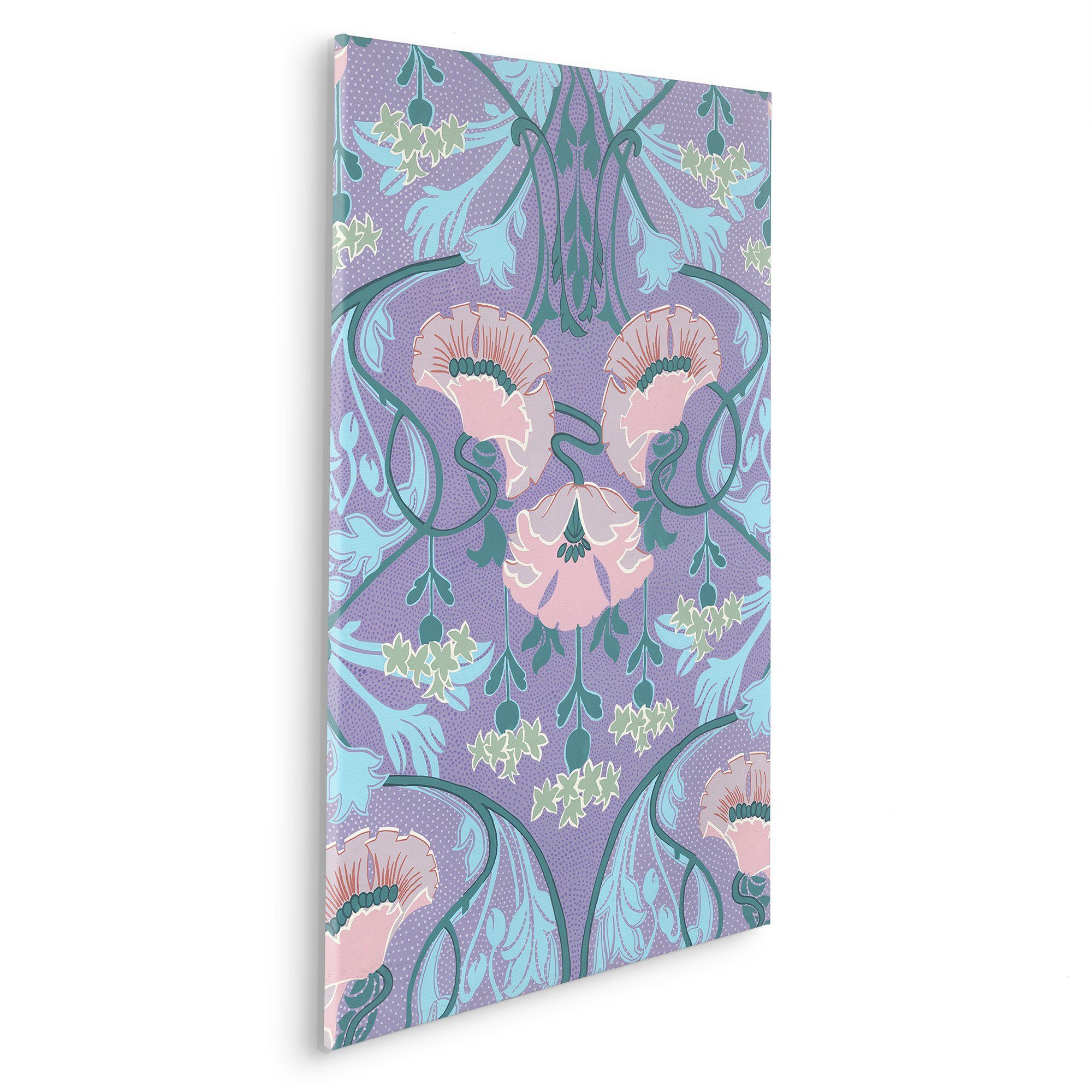 Komar Artprint op linnen Mandala Mauve - Afmeting 60 x 90 cm (1 stuk)