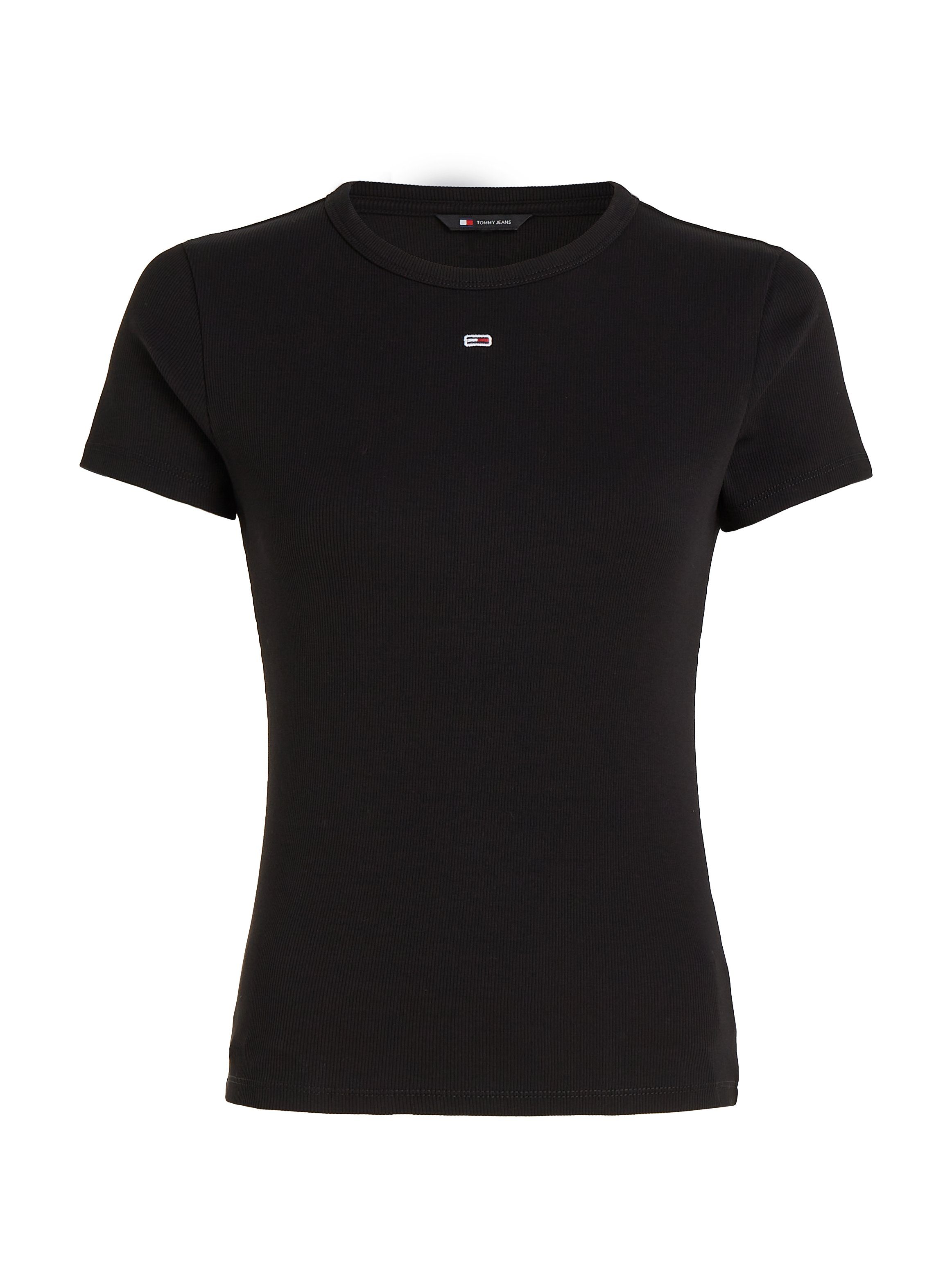 Tommy Jeans Curve T-shirt Slim Essential Rib