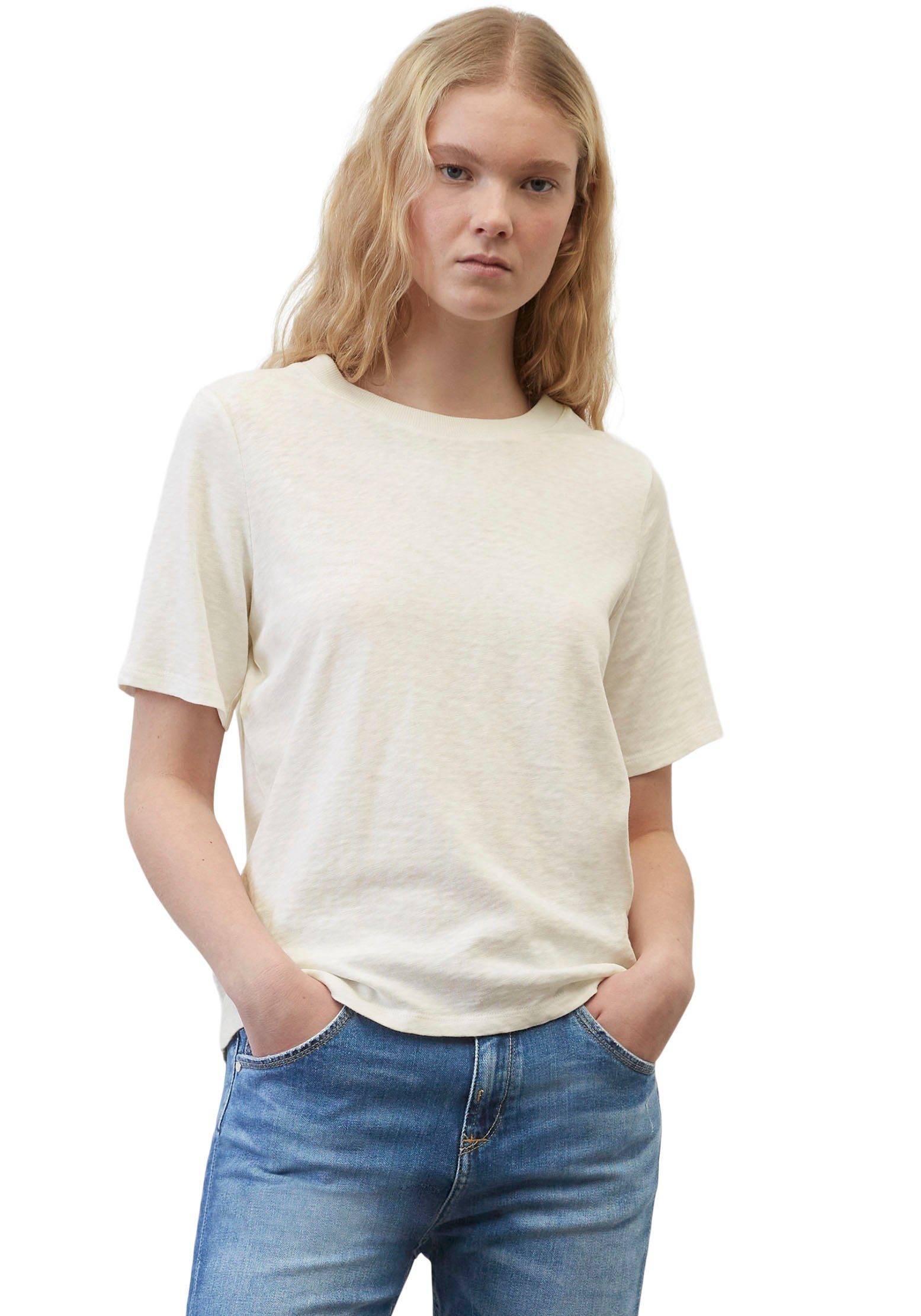 Marc O'Polo DENIM T-shirt in cleane basic-look