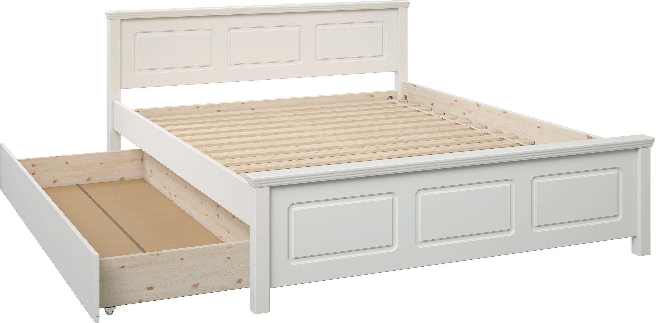 Home affaire Massief houten ledikant "ERIK", Made in Europe, optioneel met lade, massief grenen