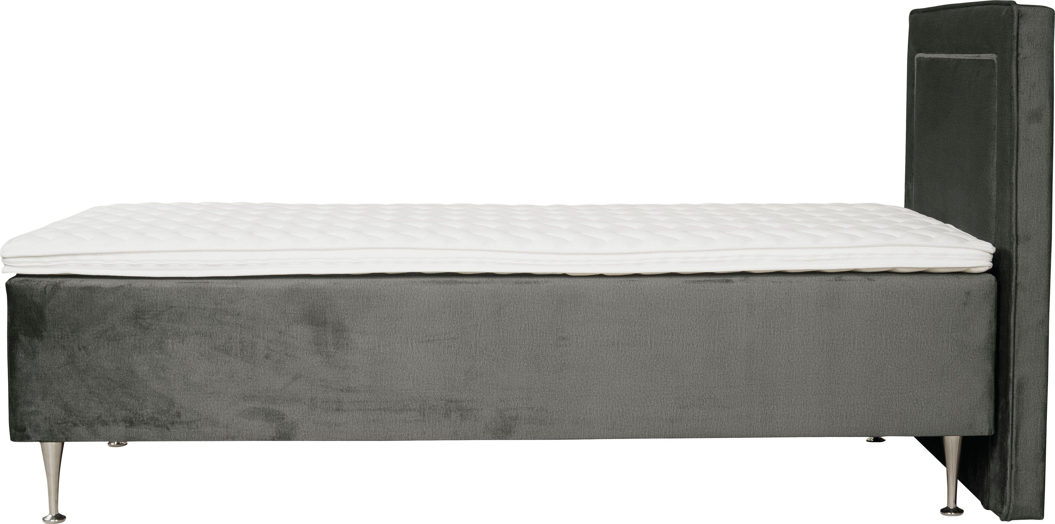 INOSIGN Boxspring Hacer Topmatras, H2 of H3 en in breedte 70,80,90,120,140,160,180 ter keuze