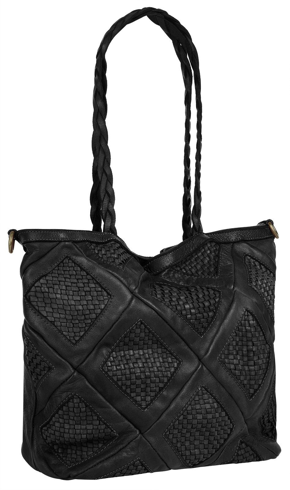 Samantha Look Shopper echt leer, made in italy