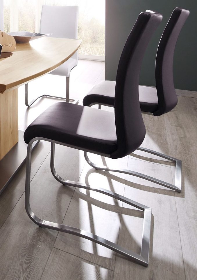 MCA furniture Vrijdragende stoel Arco set van 2, 4 en 6 stuks, stoel belastbaar tot 130 kg (set)