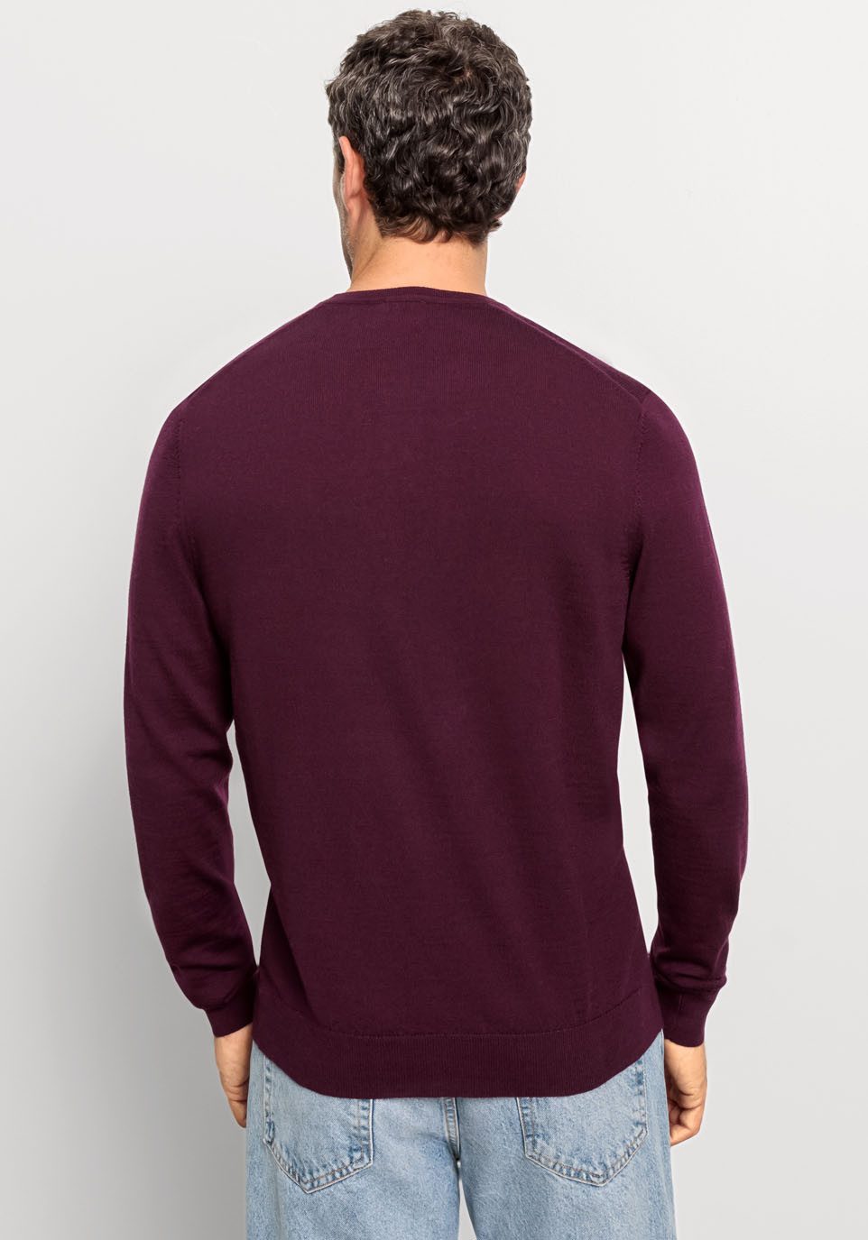 OLYMP Trui met ronde hals OLYMP brei casual