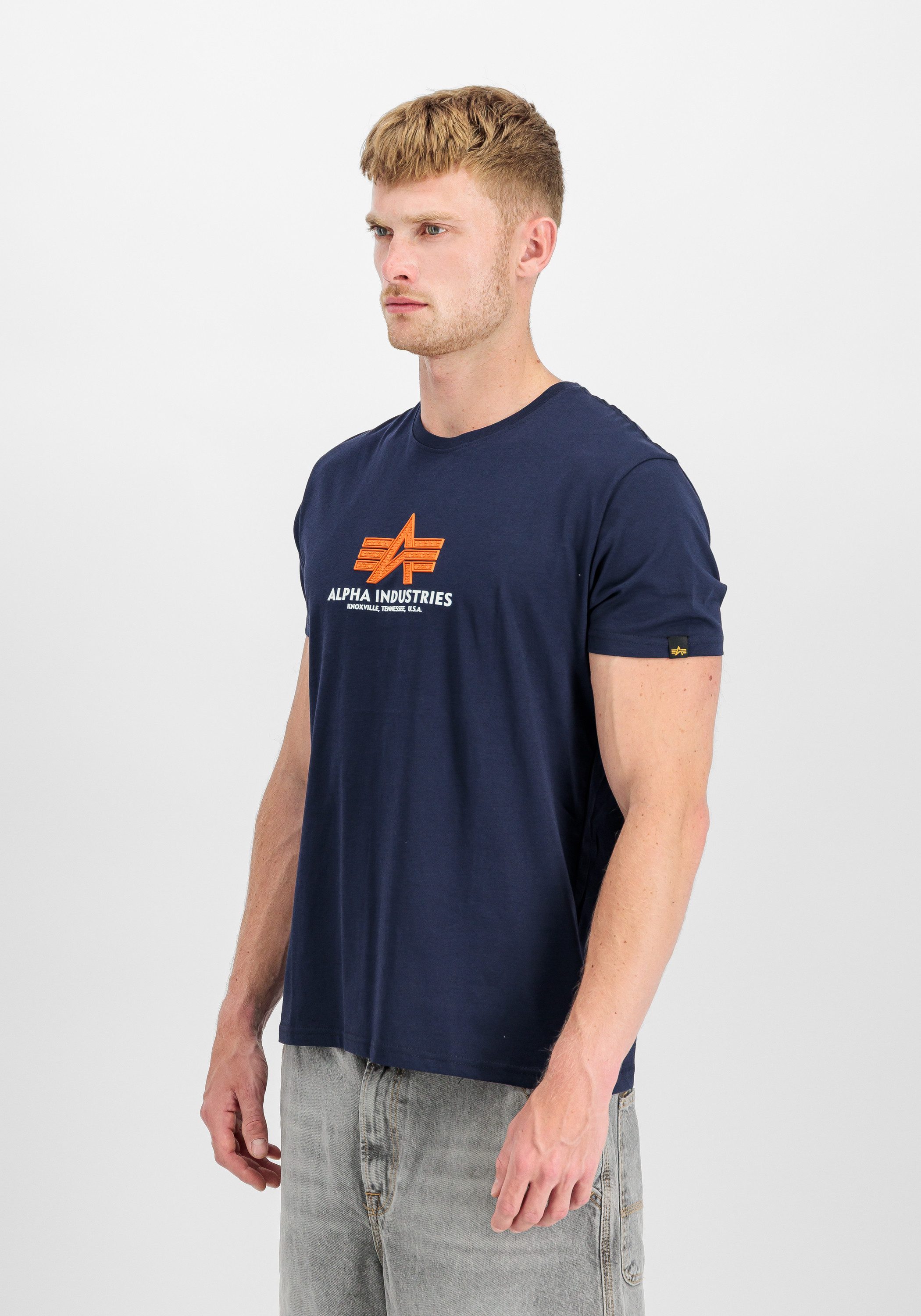 Alpha Industries T-shirt Alpha Industries Men - T-Shirts Basic T-Shirt BL Rubber
