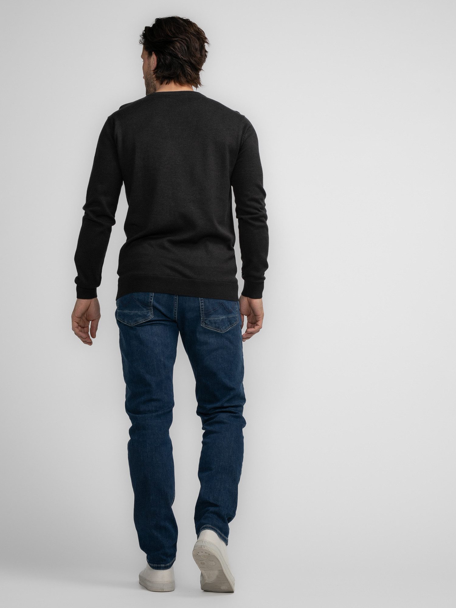 Petrol Industries Trui met V-hals Men Knitwear V-Neck Basic