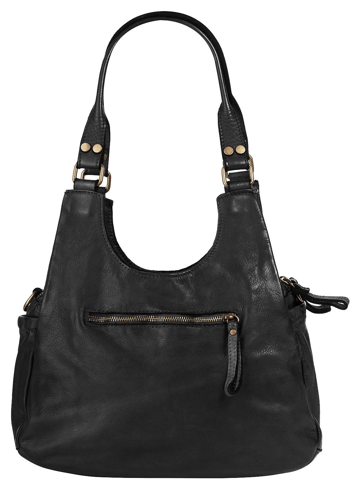 Samantha Look Schoudertas echt leer, made in italy