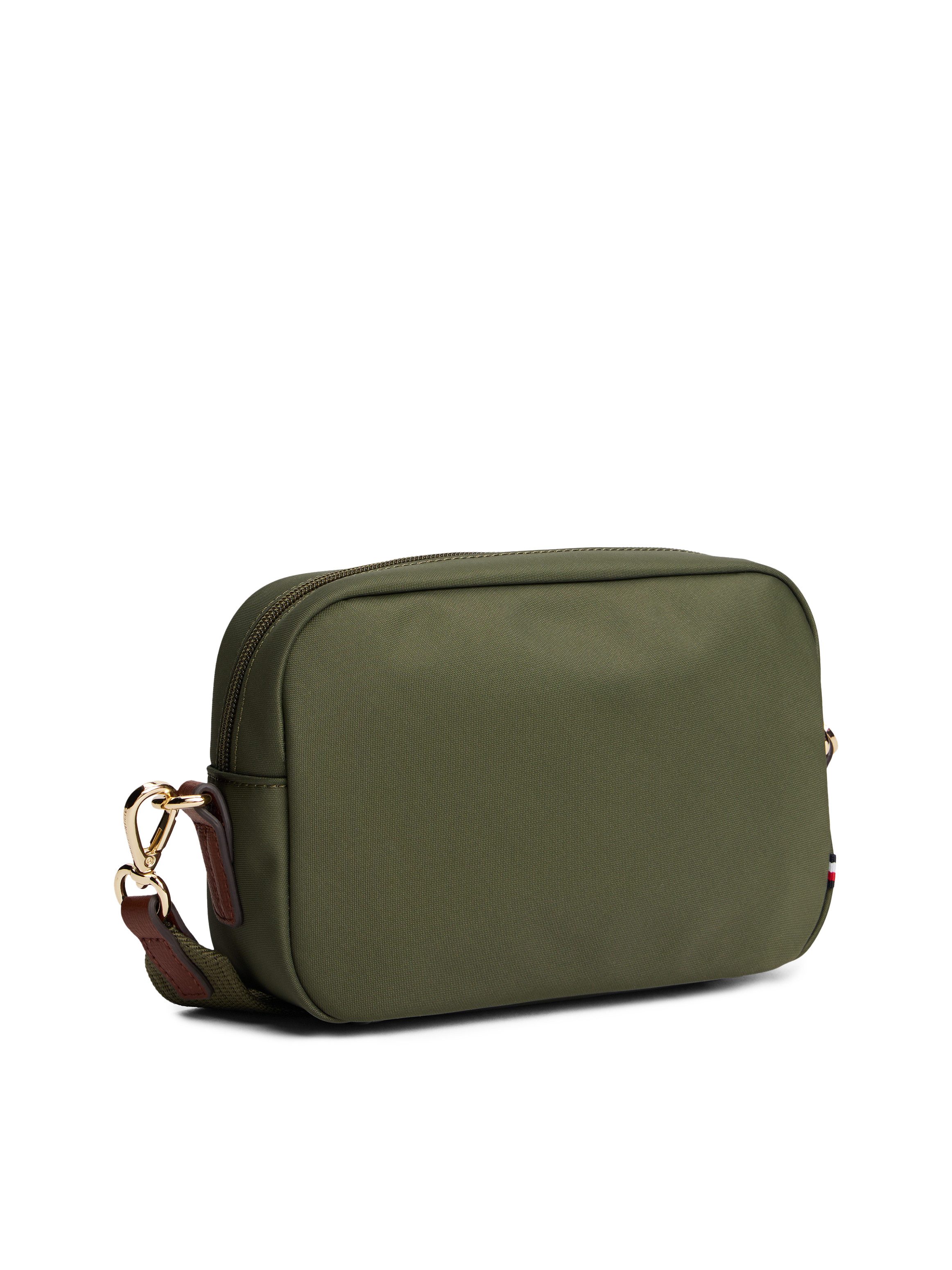 Tommy Hilfiger Minibag POPETTE CAMERA BAG , dames schoudertas met th-sieraad