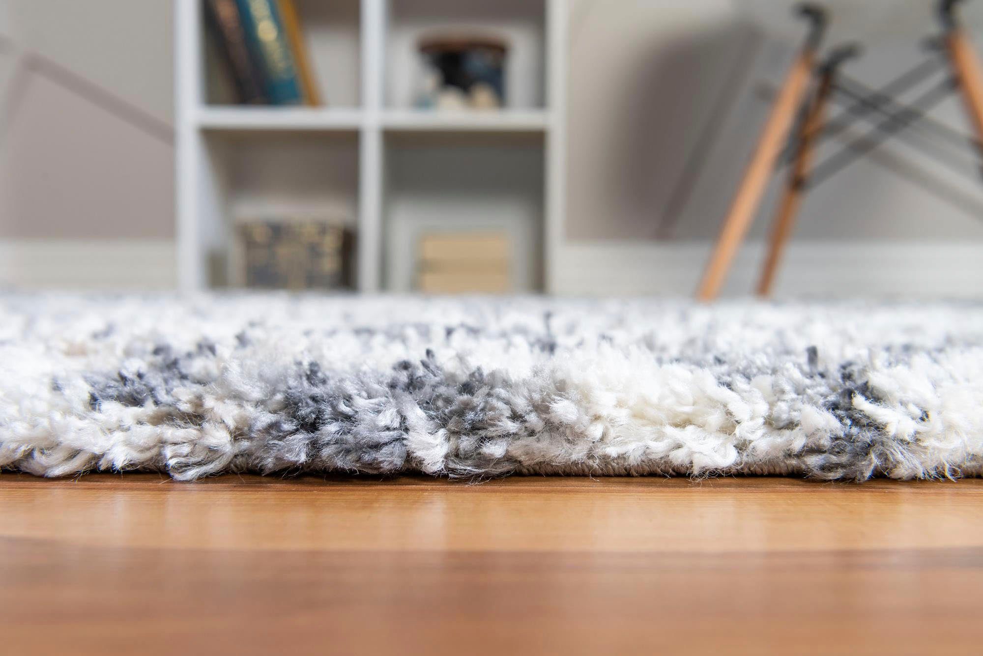 Myflair Möbel & Accessoires Hoogpolig vloerkleed Top shag voorraadopruiming geweven, geruit design, gemêleerde look, zacht & behaaglijk, met franje