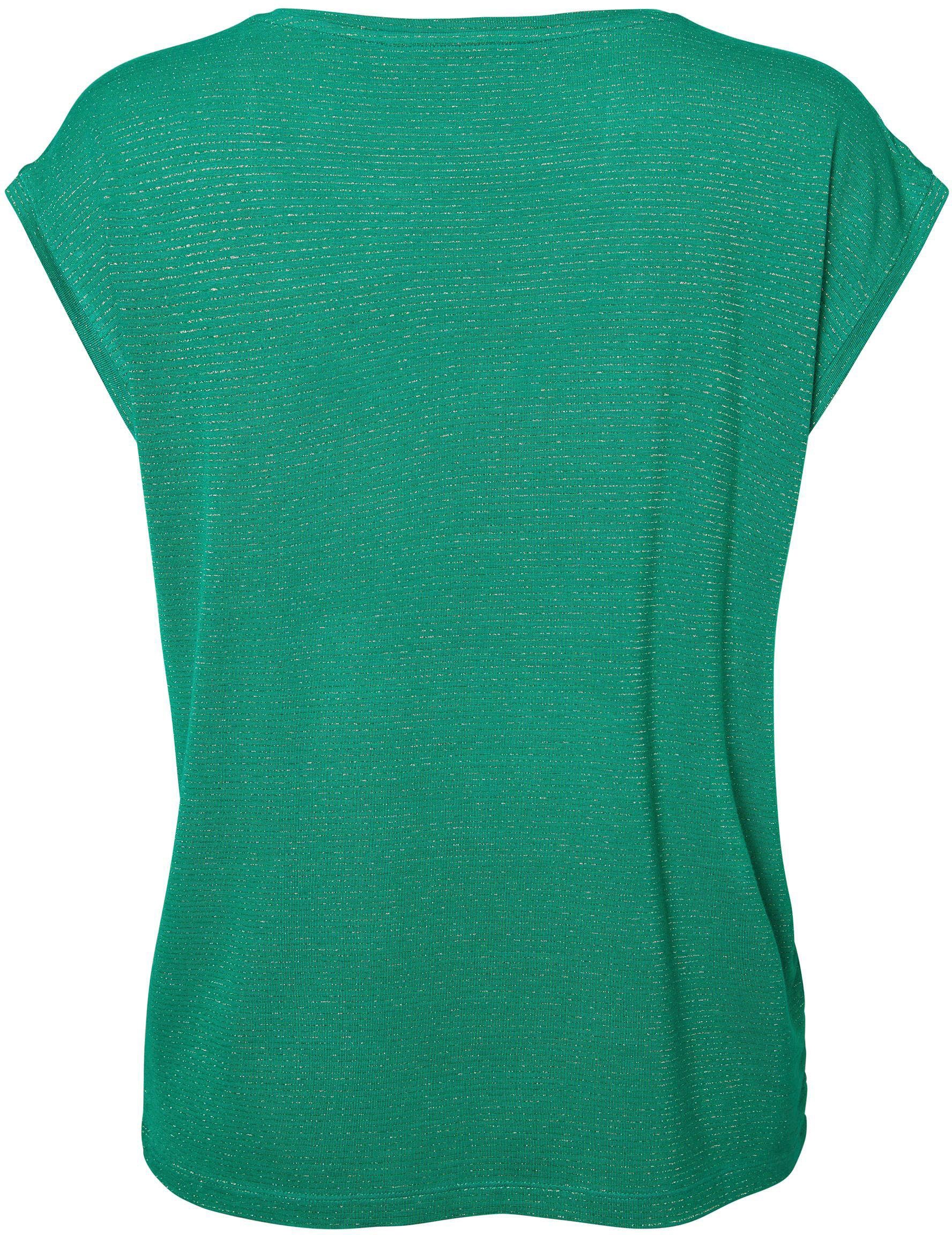 pieces T-shirt PC BILLO met glinsterstrepen