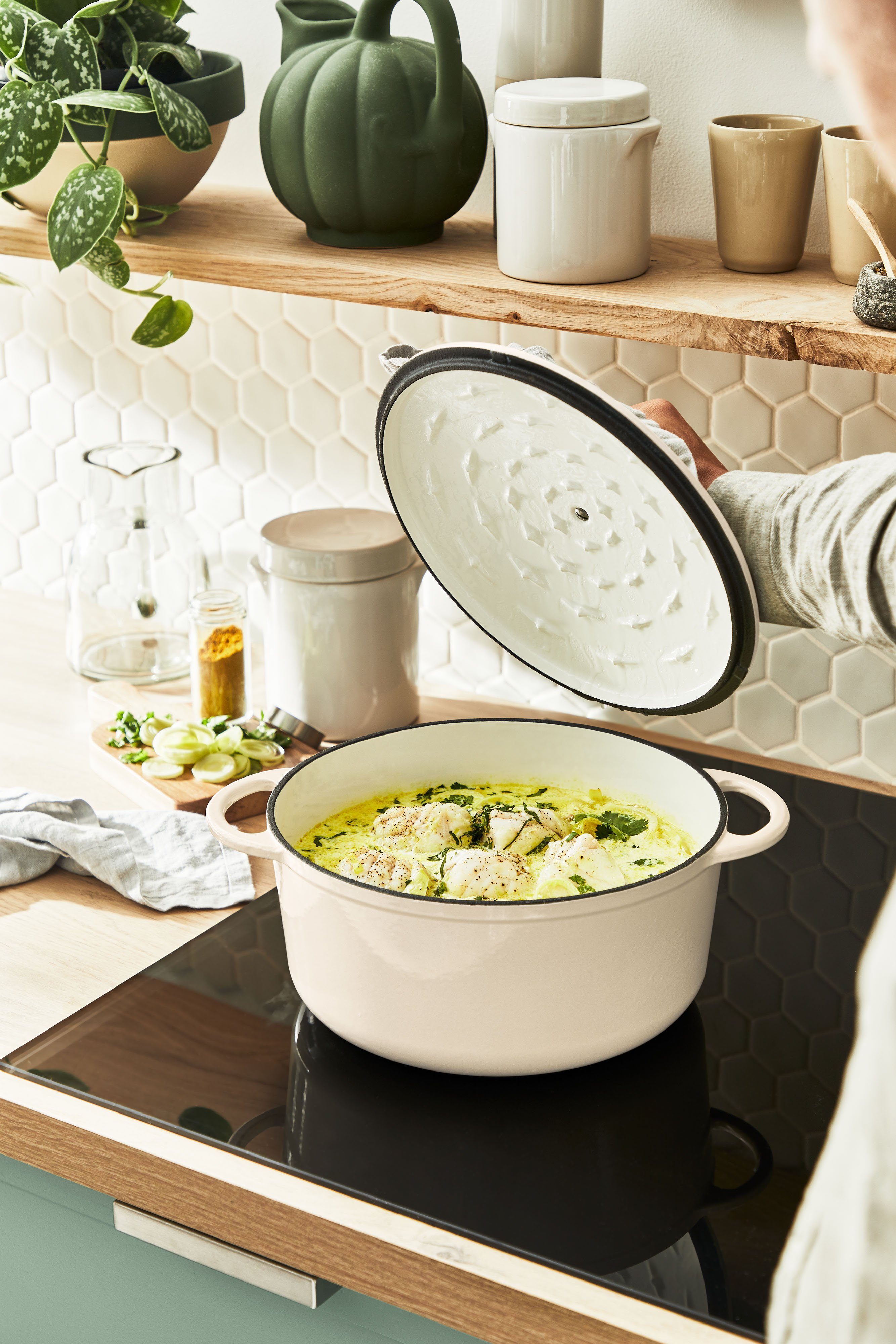 Tefal Kookpan LOV milieuvriendelijk, onschadelijke pigmenten, langzaam garen, ø 25 cm, inductie (1-delig)