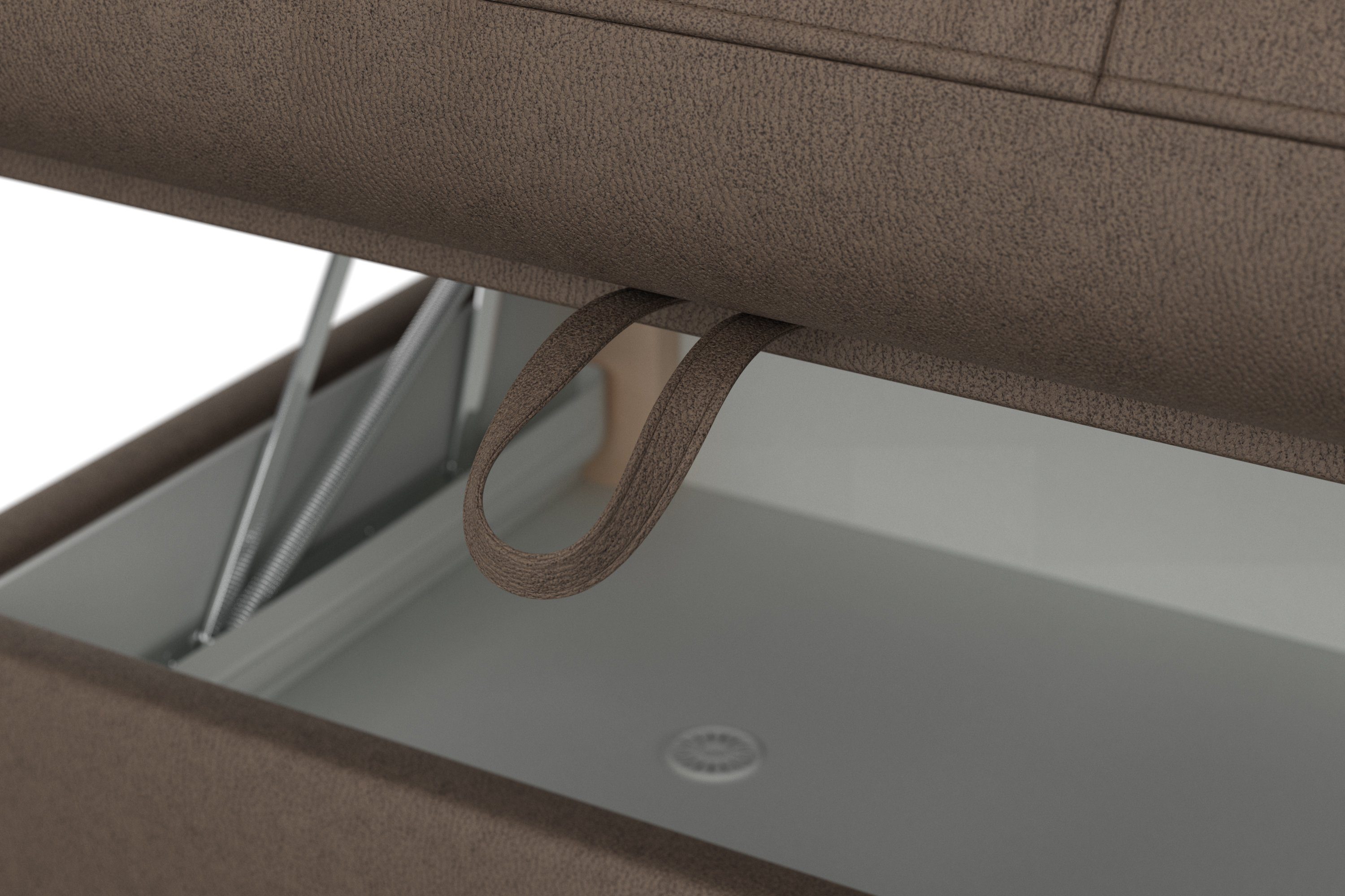 sit&more Hoekbank Göteborg inclusief zitdiepteverstelling, optioneel met bedfunctie & bedlade