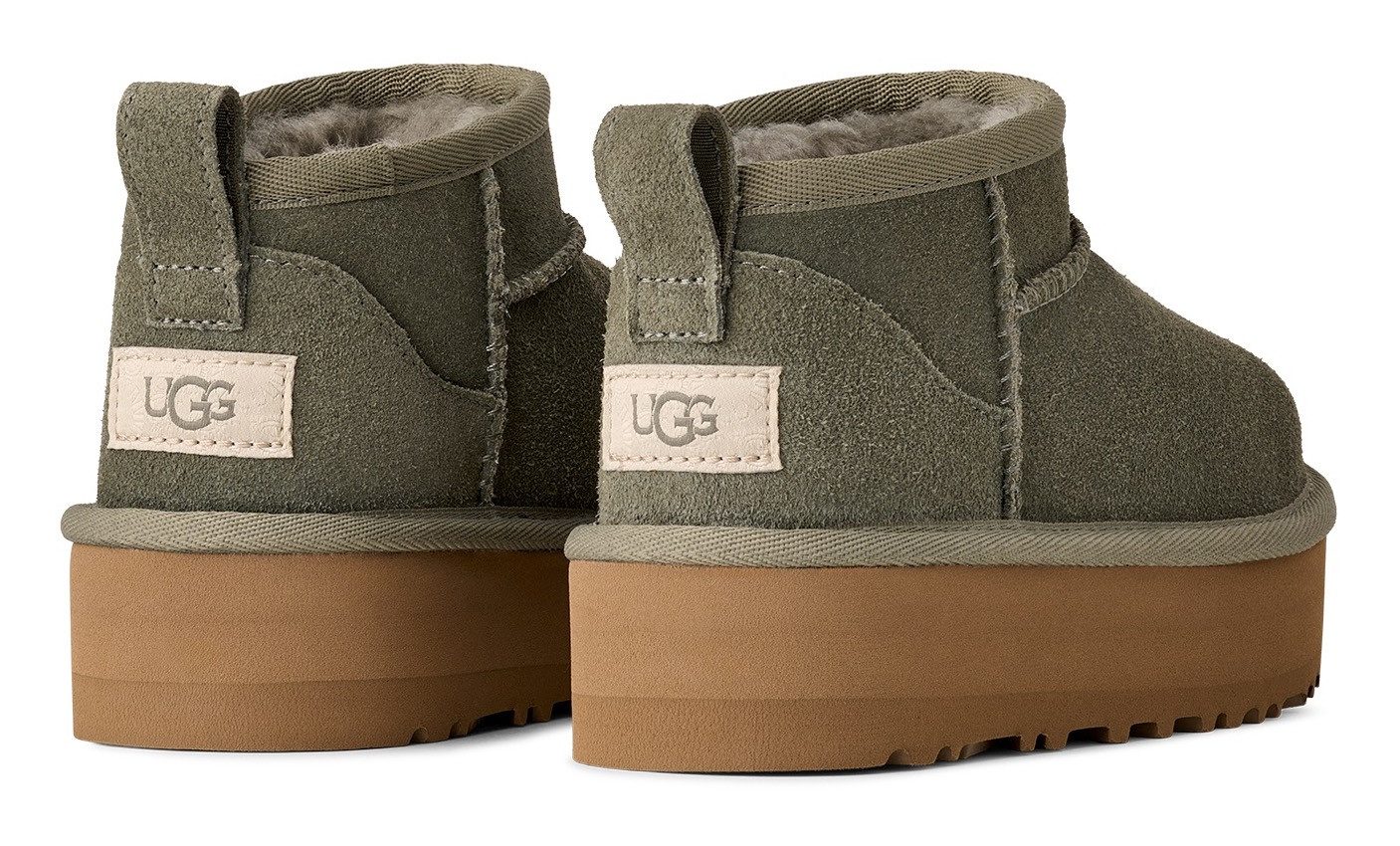 UGG Boots zonder sluiting KIDS' CLASSIC ULTRA MINI PLATFORM , plateaulaarzen, boots, winterboots met plateau