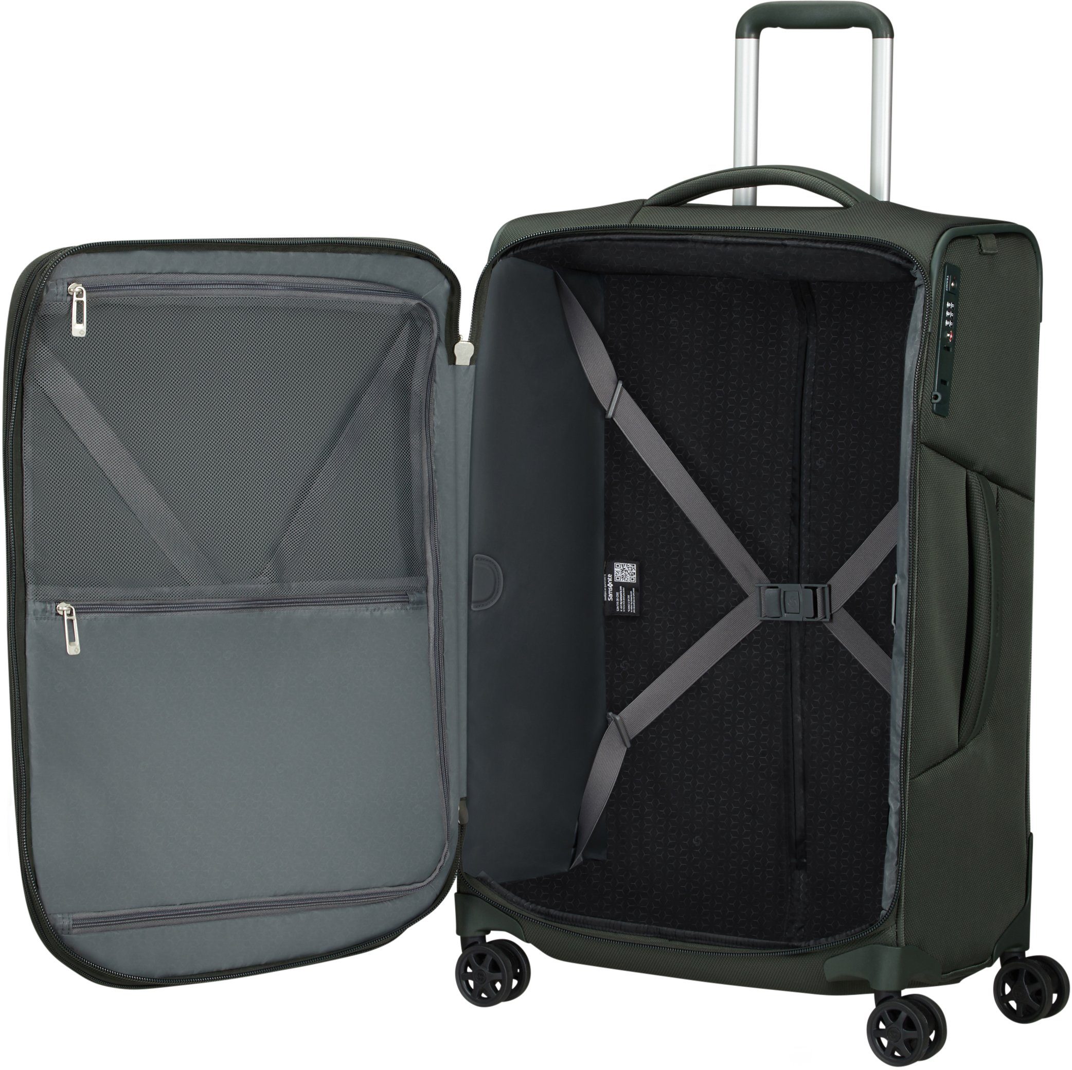 Samsonite Zachte bagage trolley RESPARK exp, verschillende maten en kleuren Reiskoffer incheckbagage reisbagage met volumevergroting
