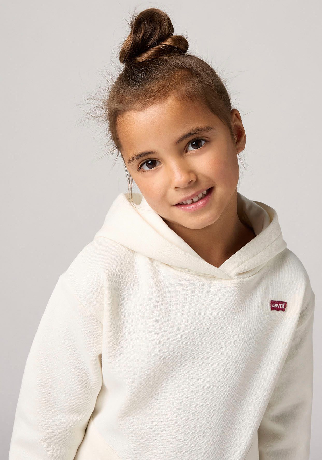 Levi's Kidswear Hoodie met zijzakken voor meisjes