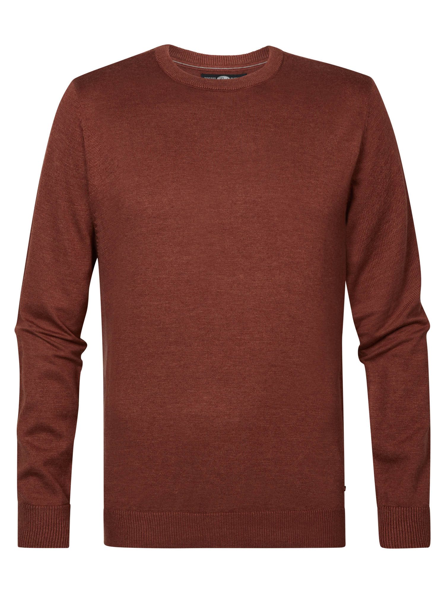 Petrol Industries Trui met ronde hals Round Neck Basic heren pullovers maat XXL zwart