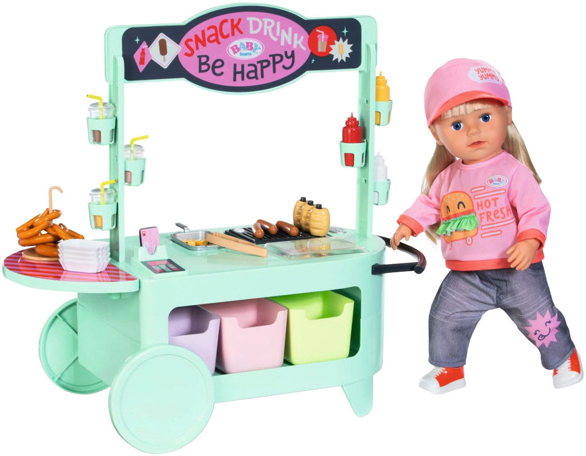 Baby Born Poppentafel Snackwinkel met geluidseffect