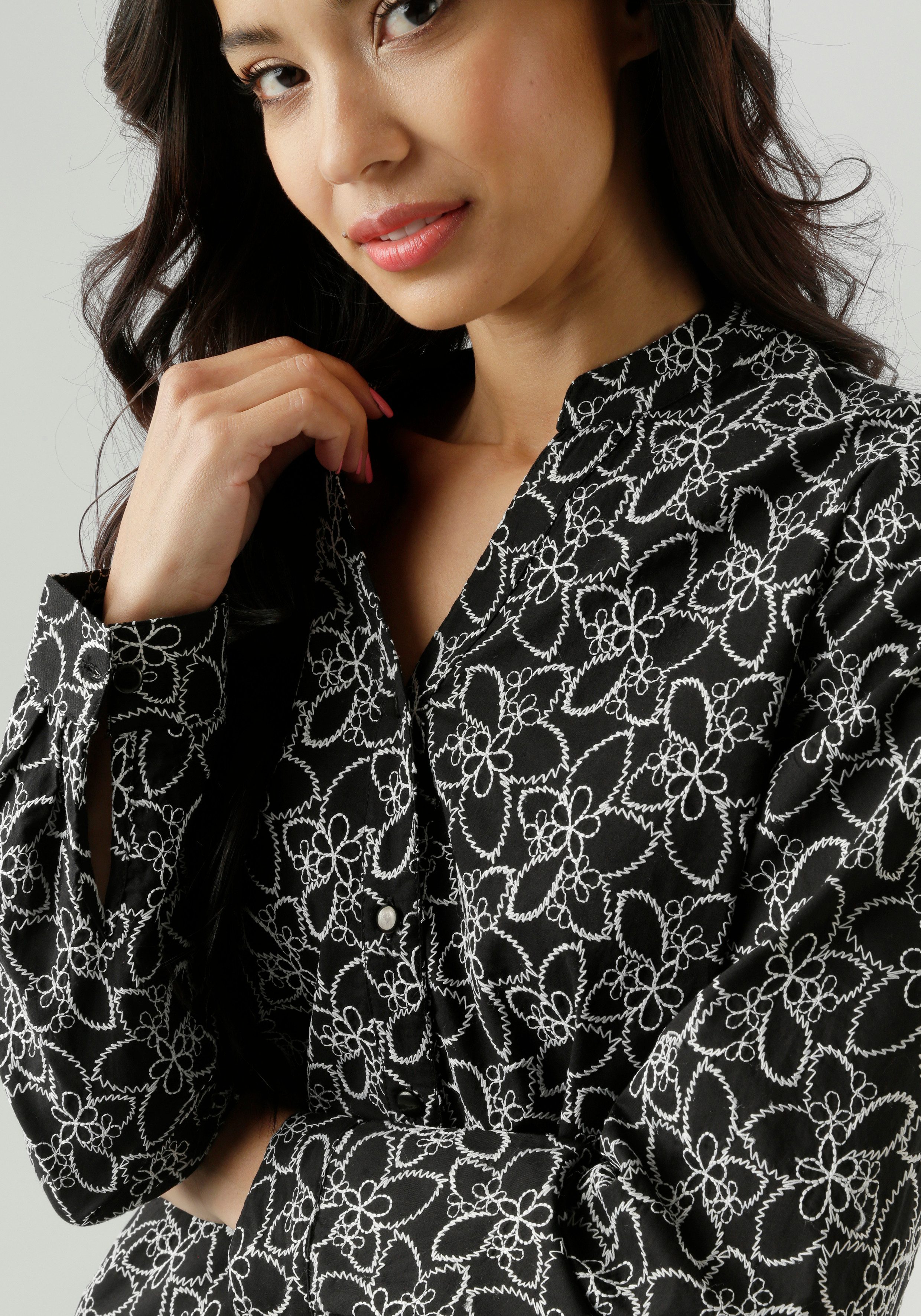 Aniston SELECTED Blouse met lange mouwen