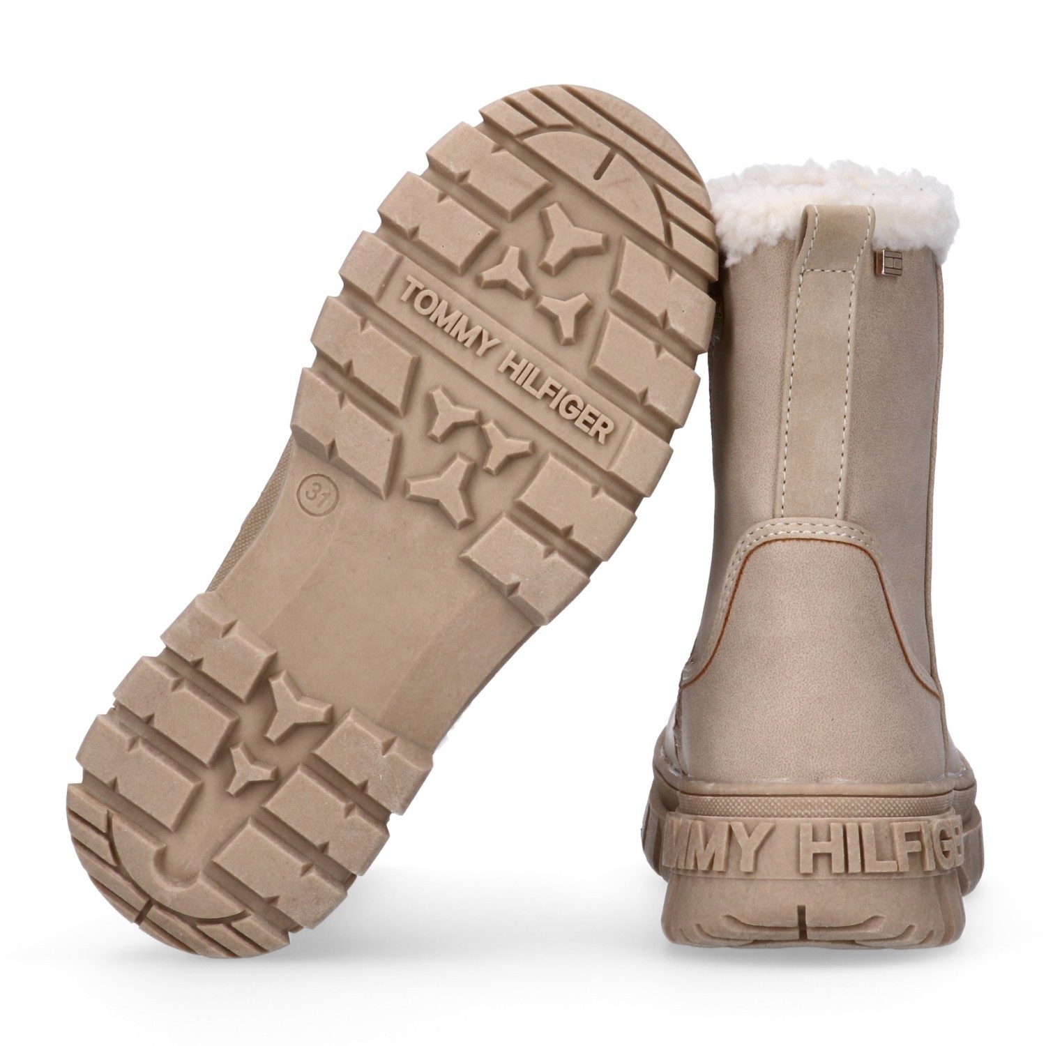 Tommy Hilfiger Winterlaarzen Chunky boots met warme voering