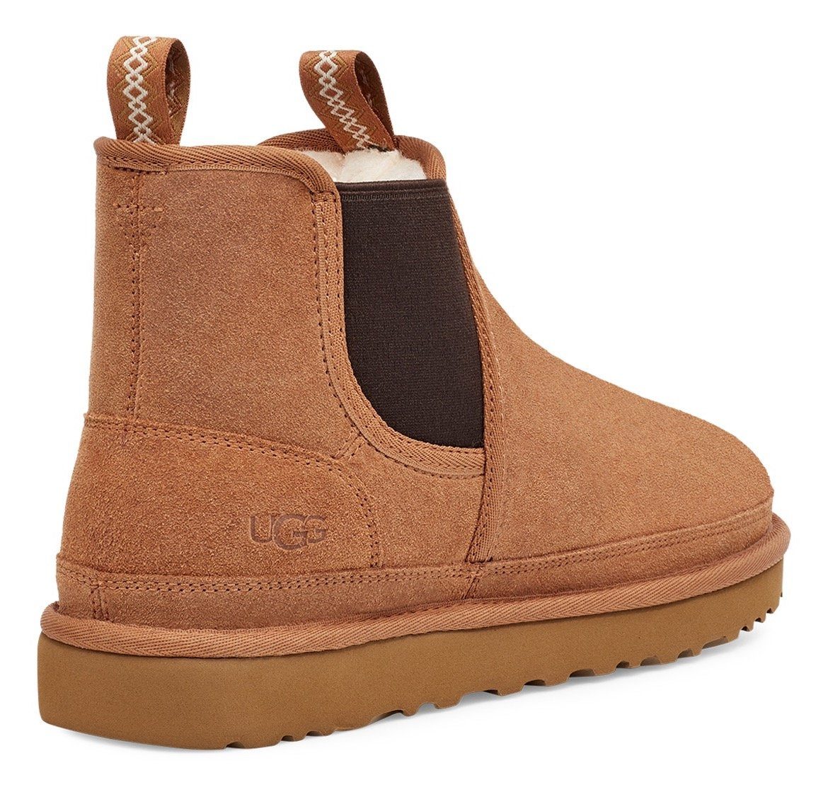 UGG Chelsea-boots Neumel Chelsea chukka, instapboot, winterboot met stretch inzetstukken