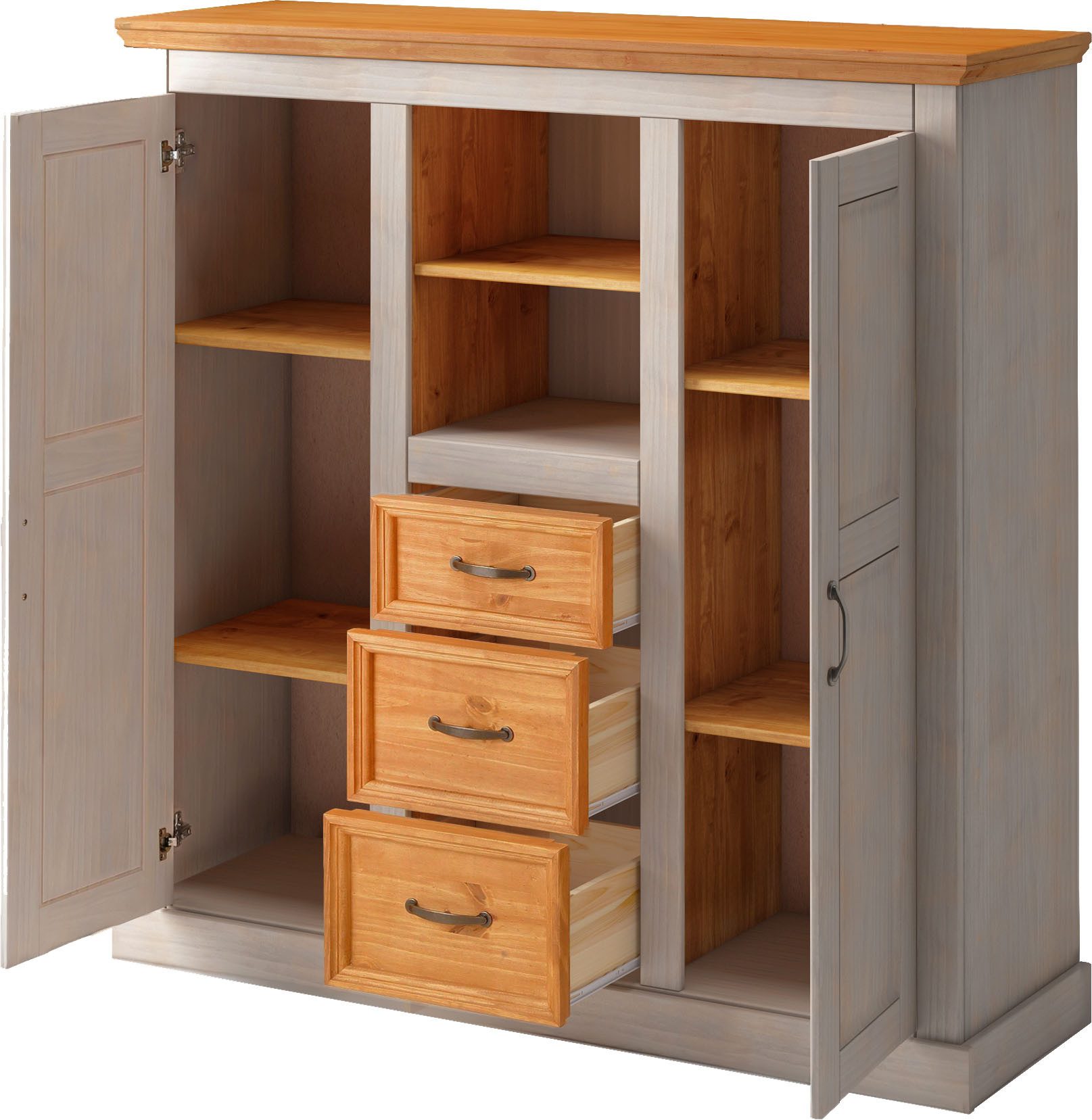 Home affaire Highboard Selma Opbergkast, breedte 130 cm