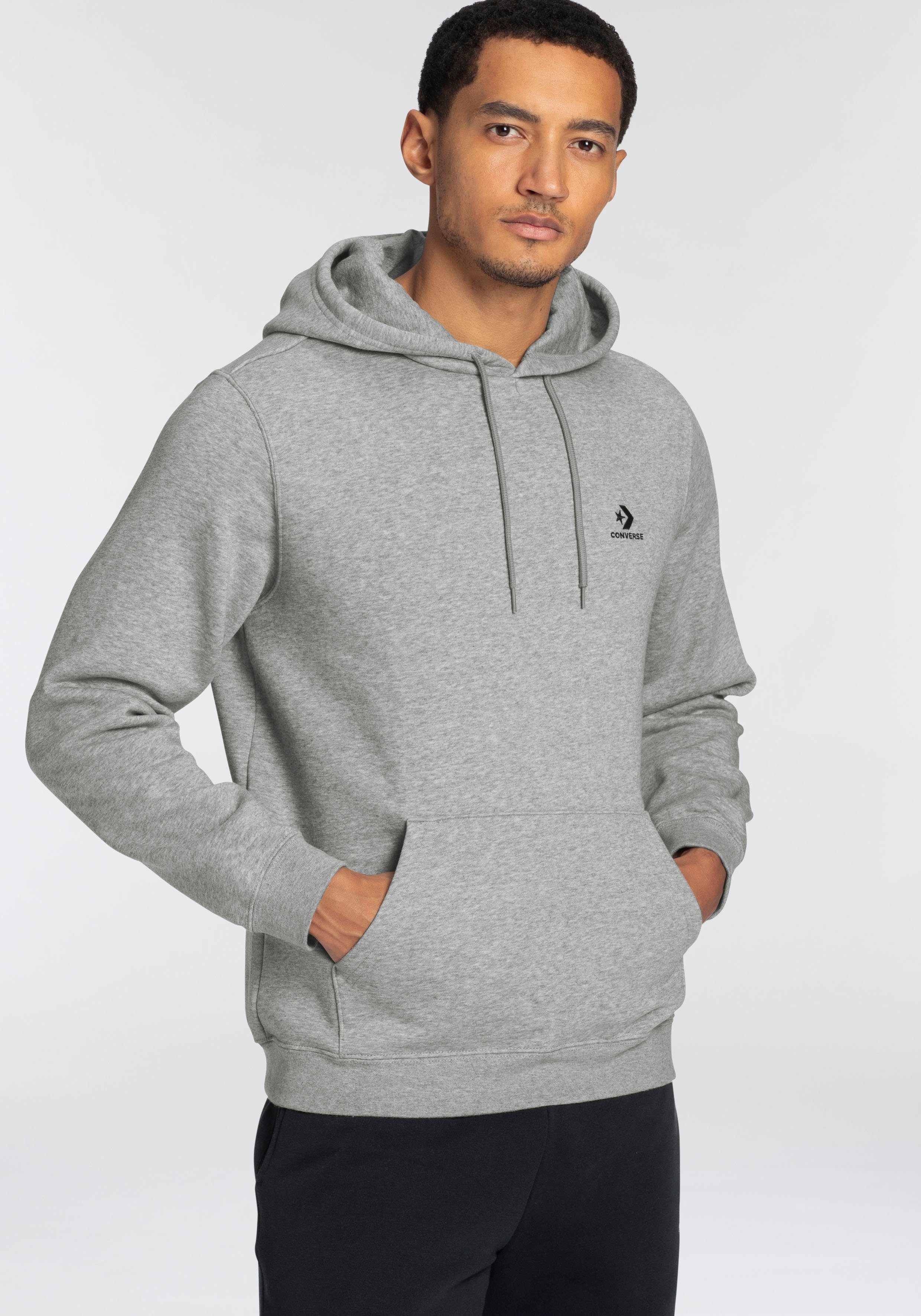 Converse Hoodie EMBROIDERED STAR CHEVRON BRUSHED BACK FLEECE HOODIE (1-delig)