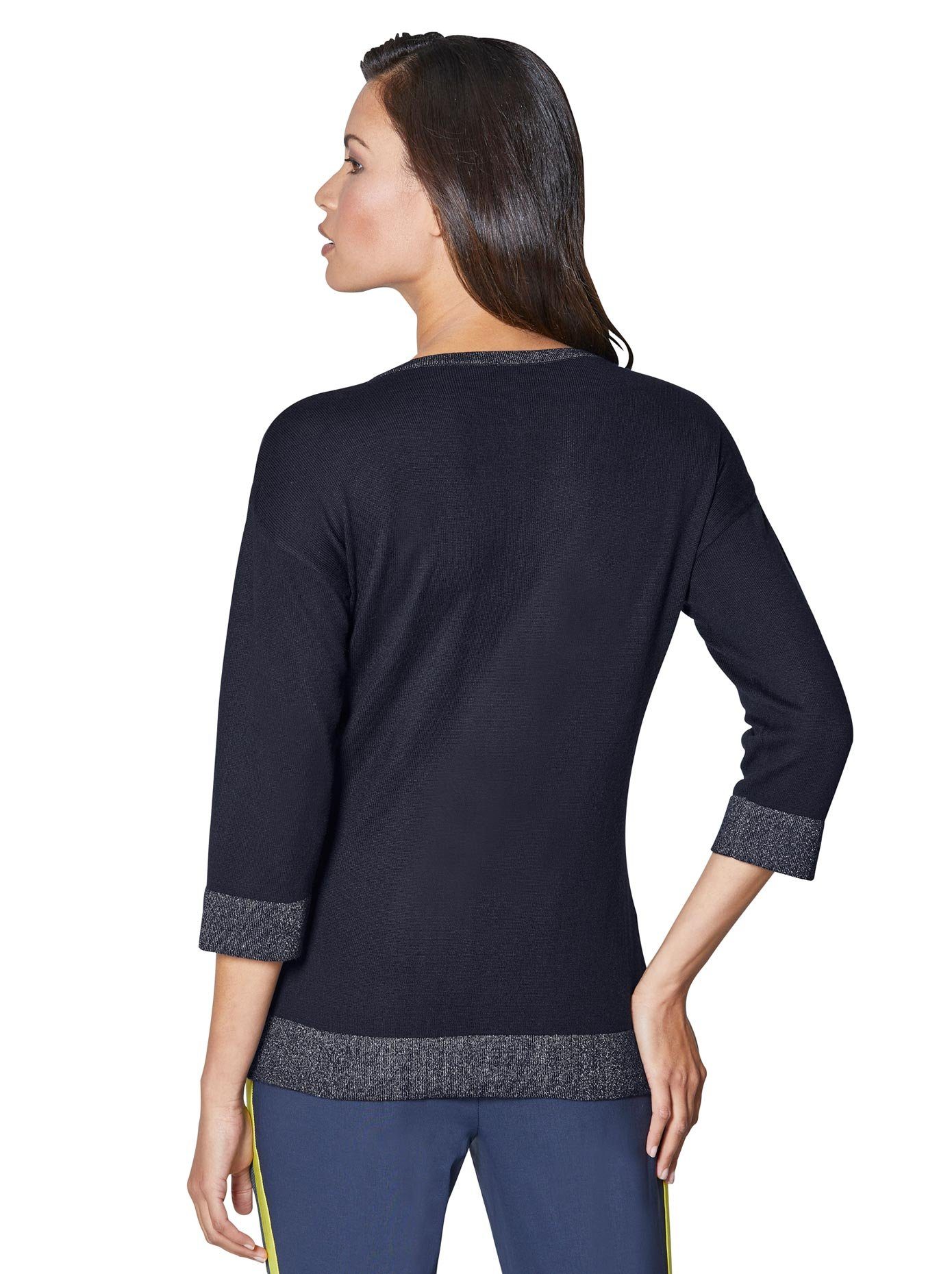 Creation L Trui met V-hals Trui van viscose-zijde