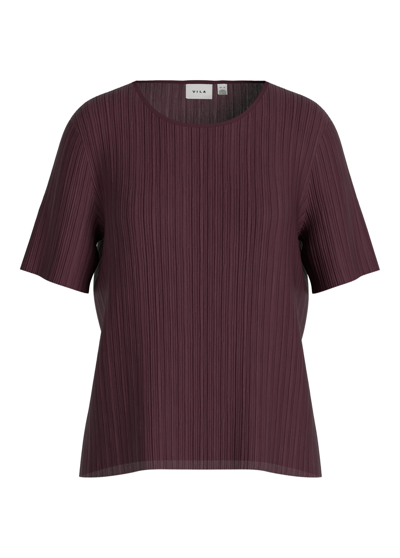 Vila Shirt met korte mouwen VIPLISA O-NECK S/S TOP - NOOS