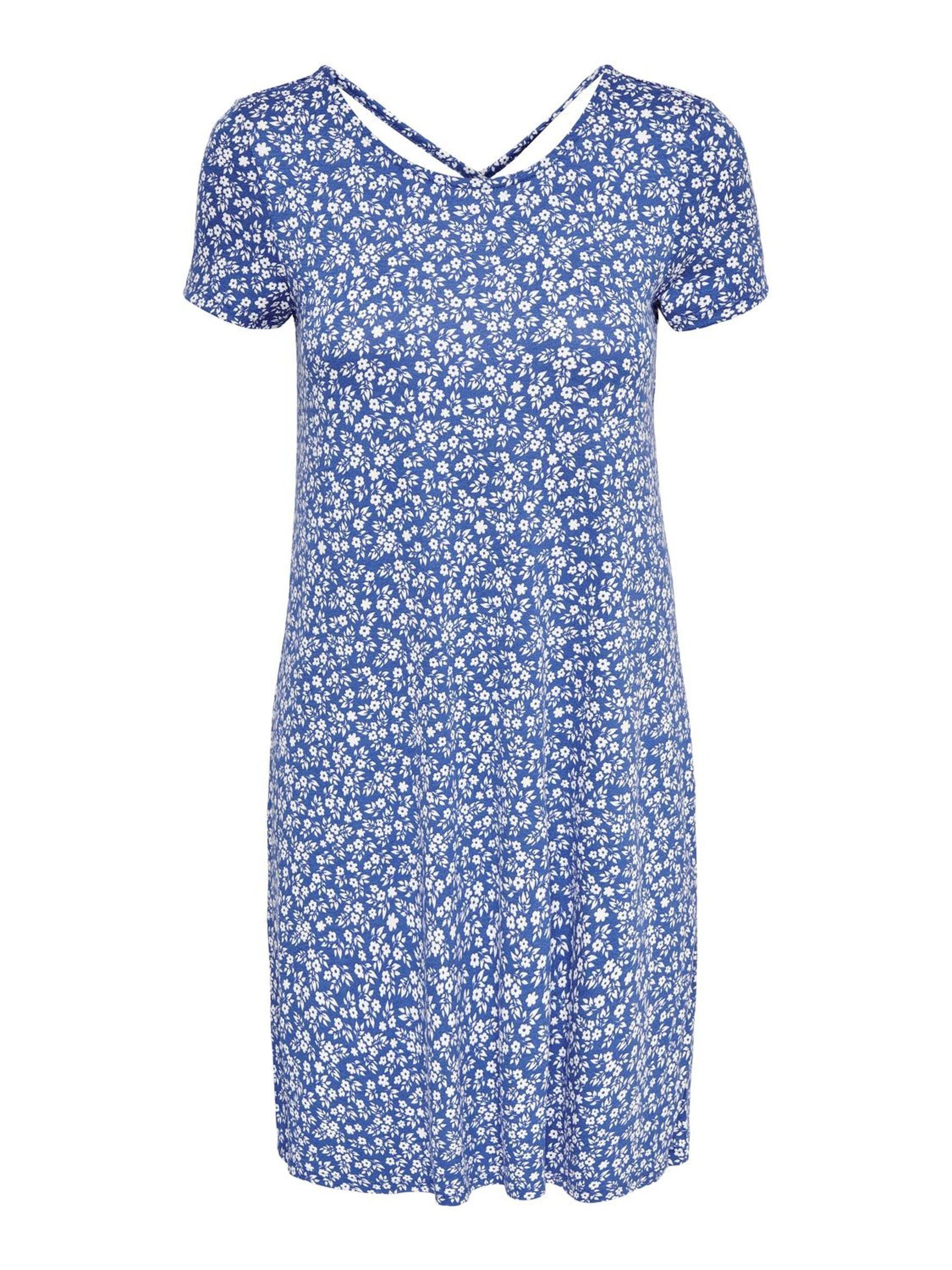 Only Mini-jurk ONLBERA BACK LACE UP S/S DRESS JRS NOOS