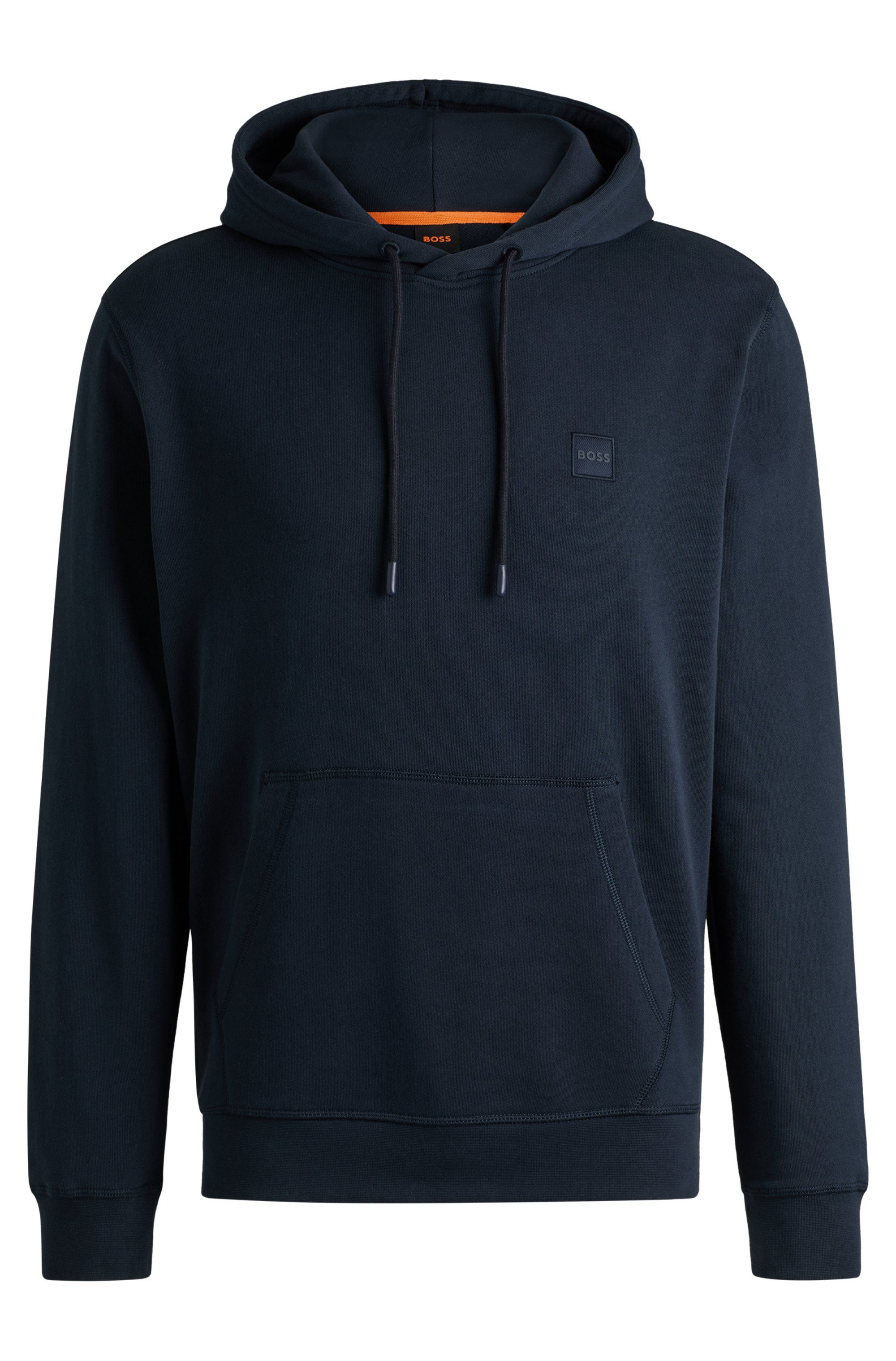 Boss Orange Hoodie Wetalk met geborduurd boss merkembleem