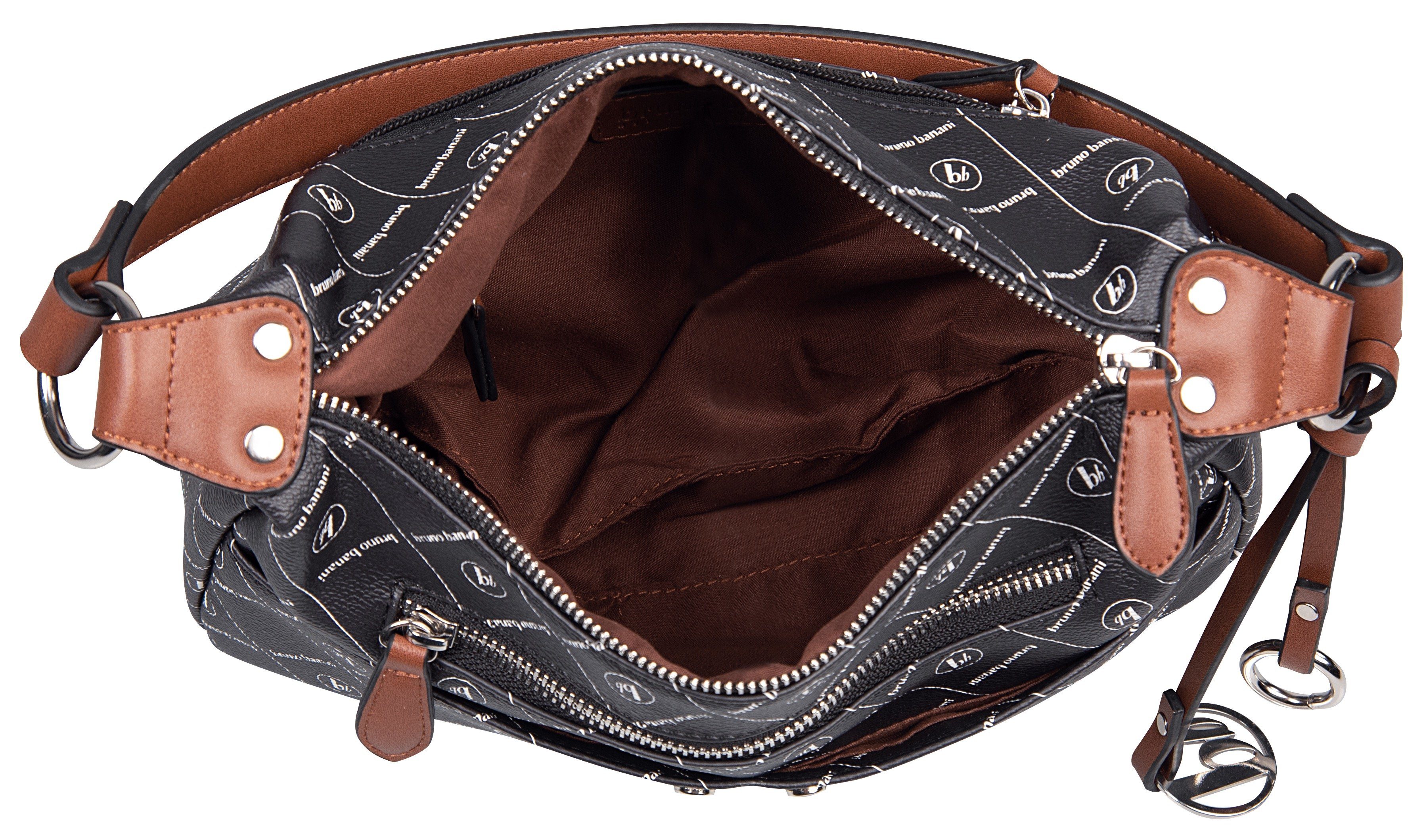 Bruno Banani Logo Print Hobo Bag