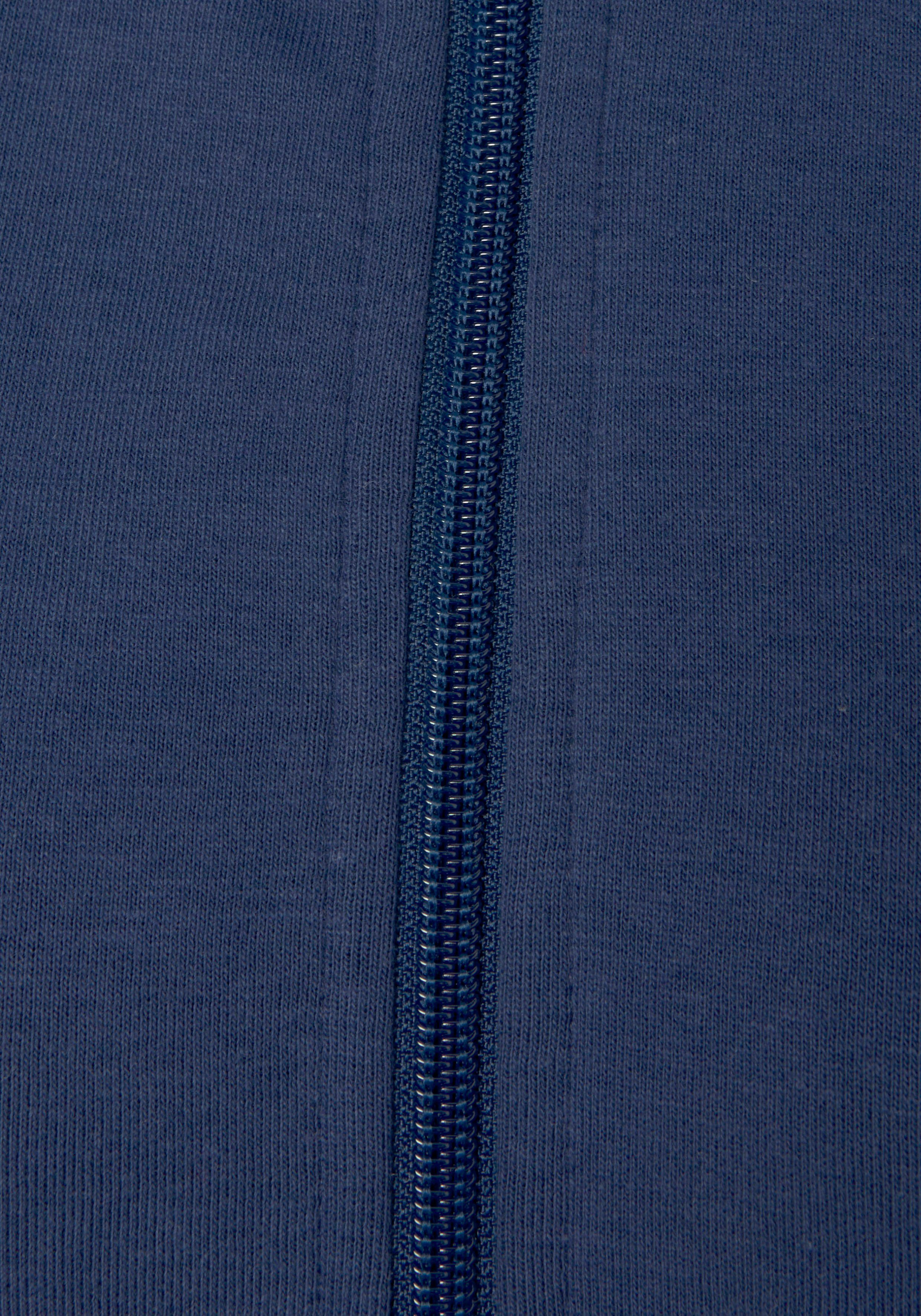Bench. Loungewear Sweatvest met geborduurd staande kraag, loungepak (1-delig)