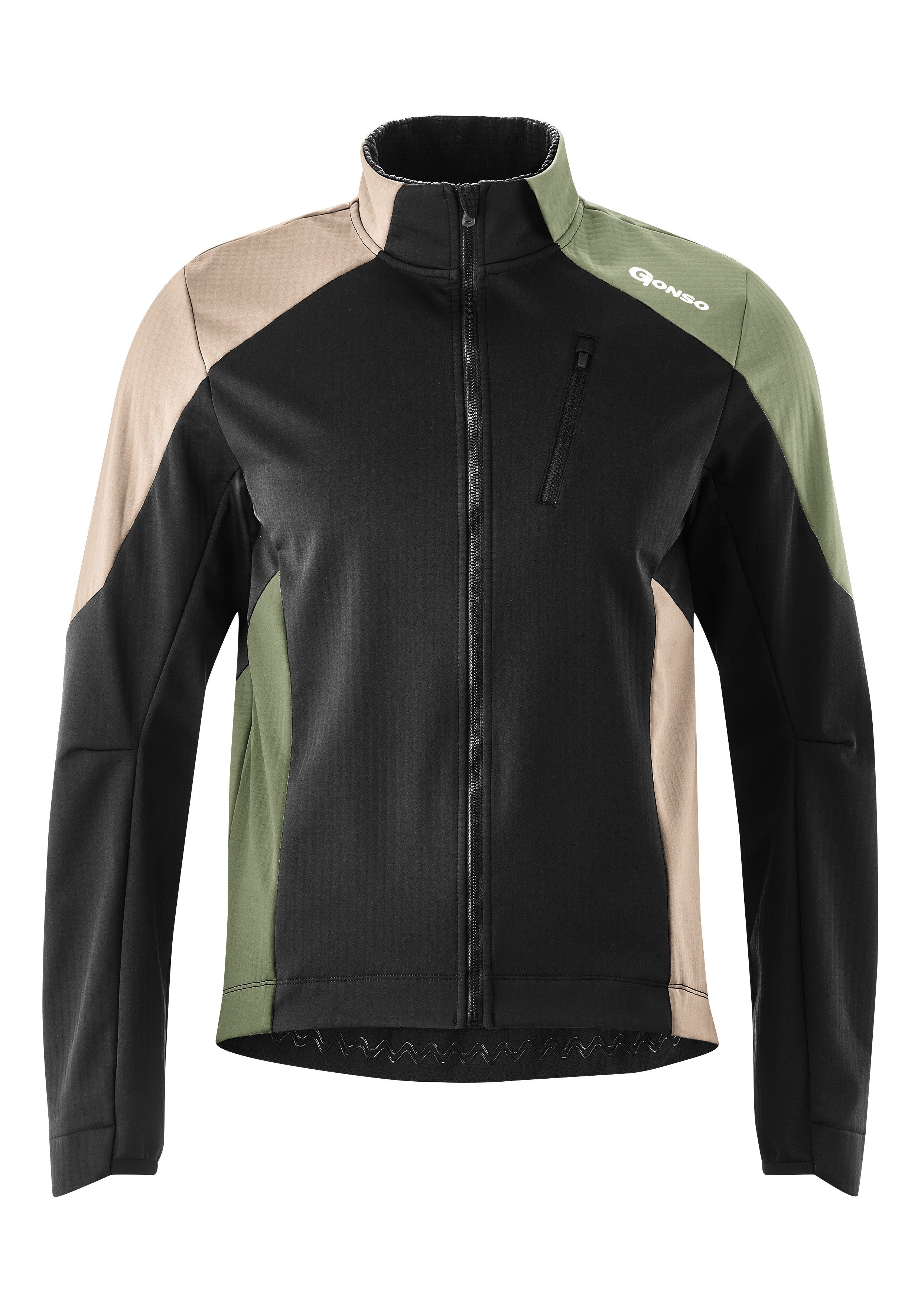 Gonso Fietsjack TRAIL JACKET SOFTSHELL M Waterafstotend slijtvast ade d