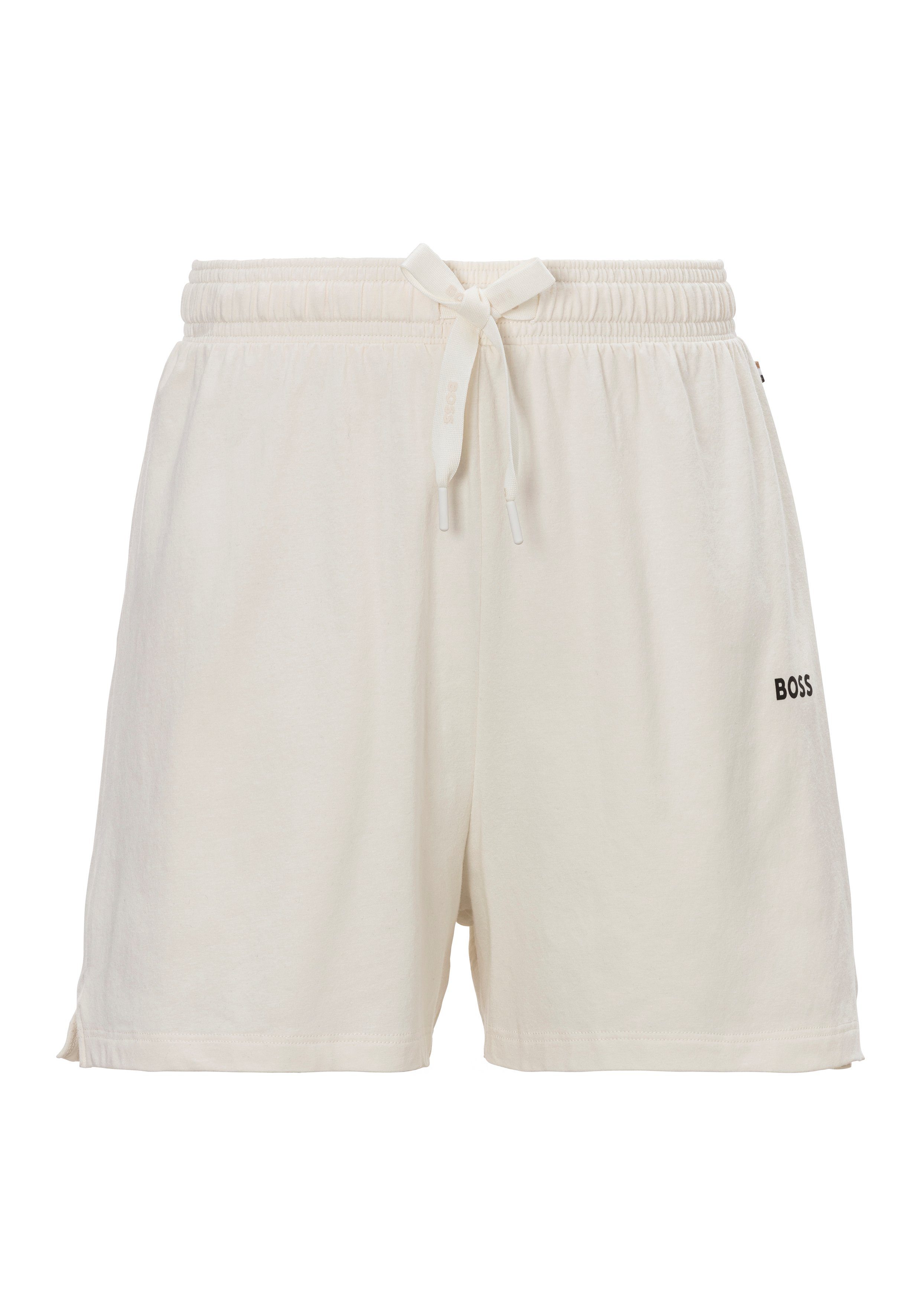BOSS Pyjamabroek CI_Shorts CW met boss logo-opdruk