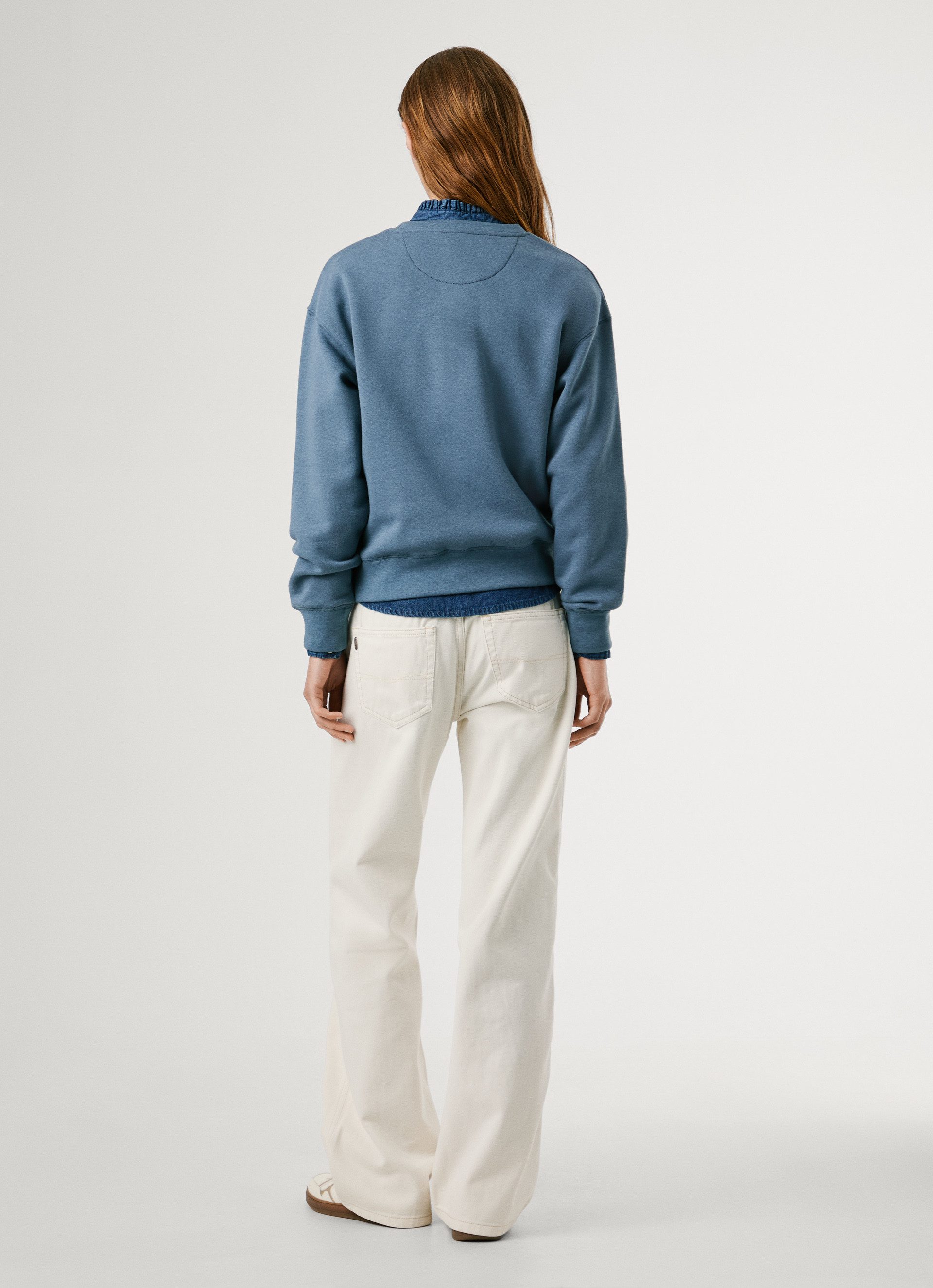 Pepe Jeans Sweatshirt BADDY met een ronde hals