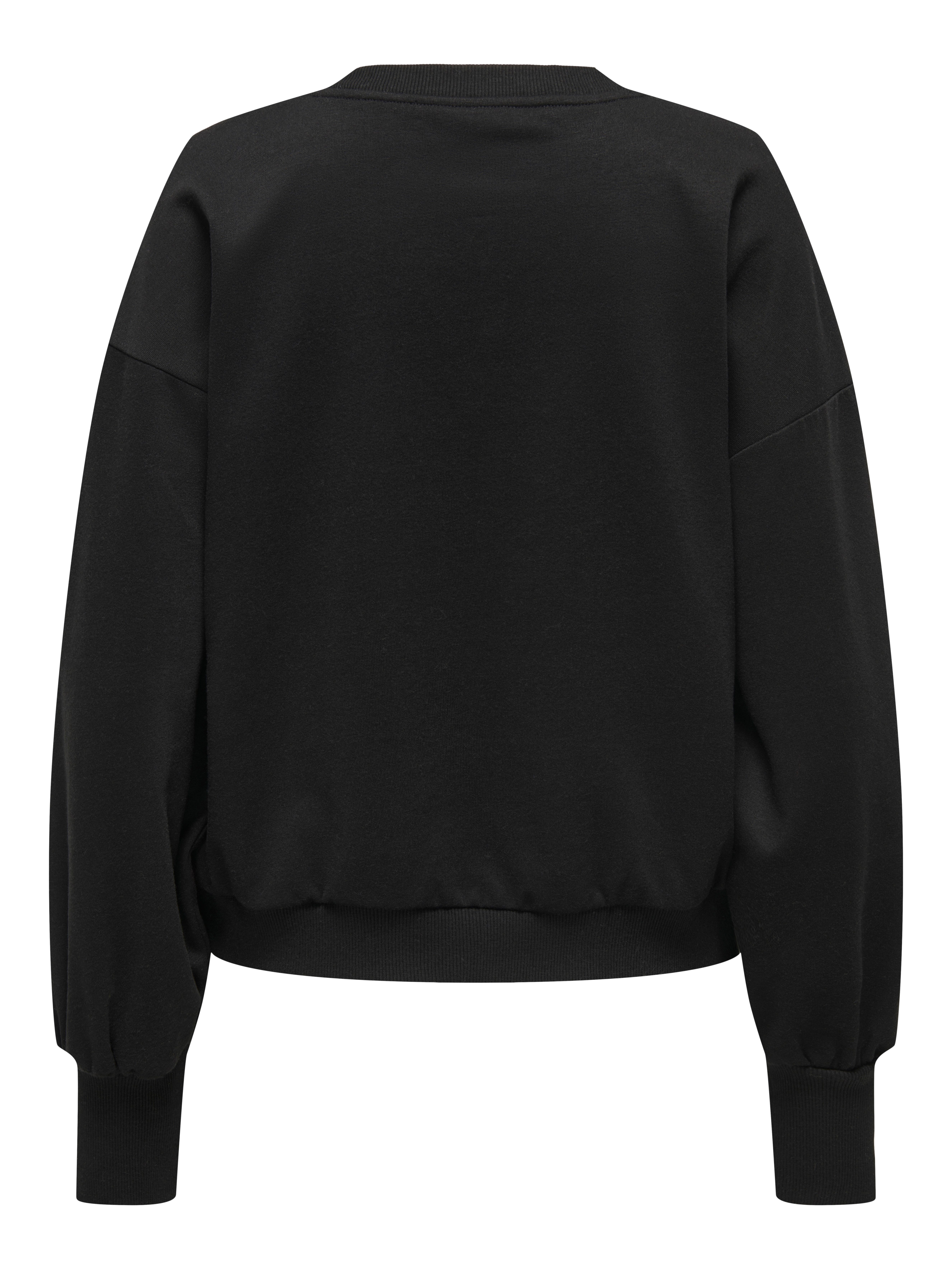 Only Sweatshirt ONLBROOKE L/S O-NECK DETAIL SWT NOOS