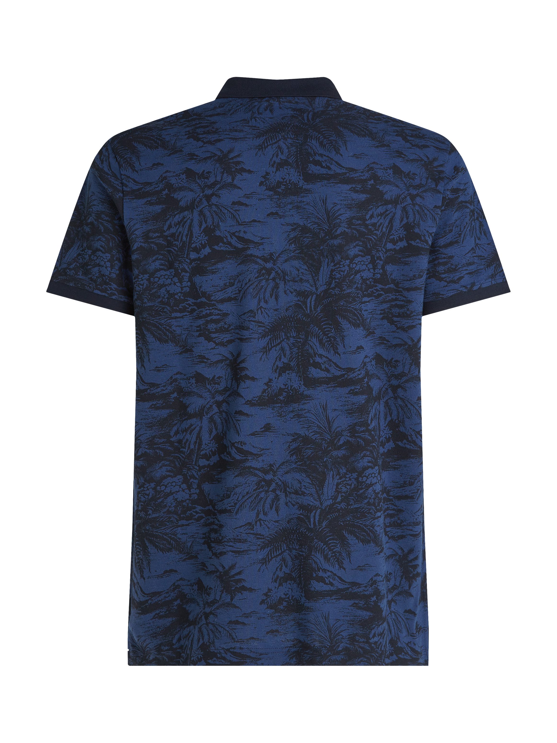 Tommy Hilfiger Poloshirt ALL OVER PRINT LINEN REG POLO