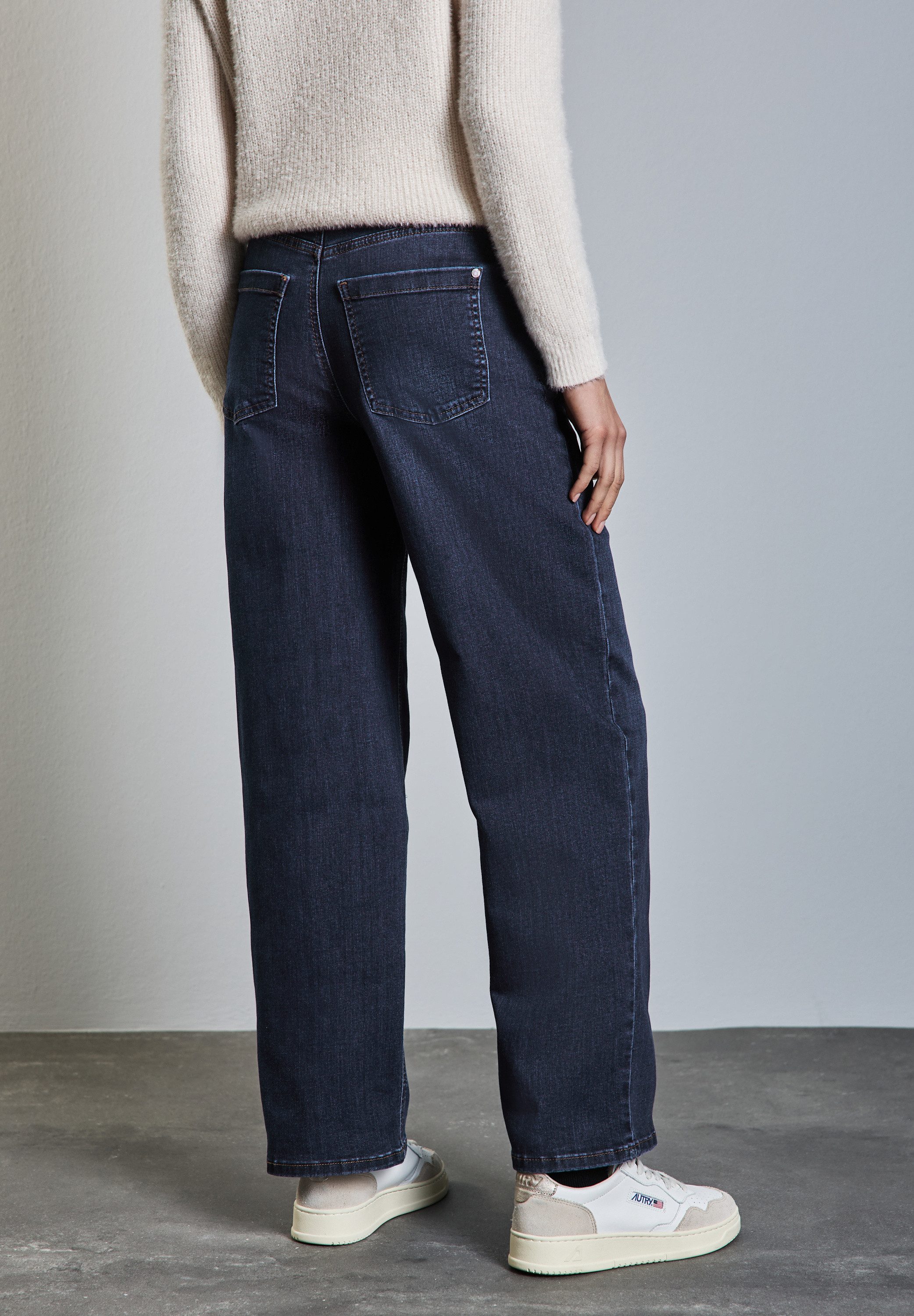 STREET ONE Loose fit jeans met zakken