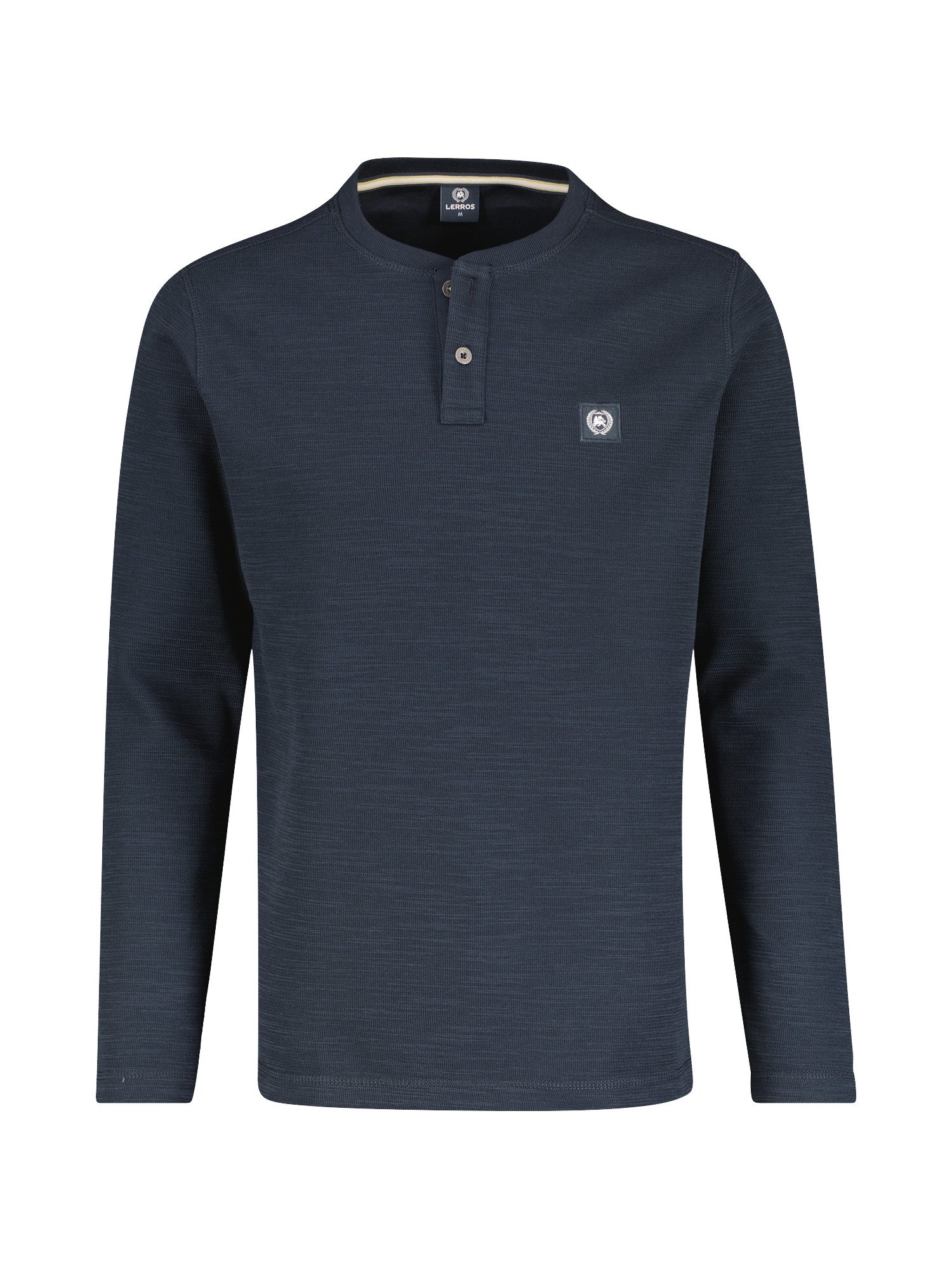 Lerros Henleyshirt LERROS serafinoshirt voor heren