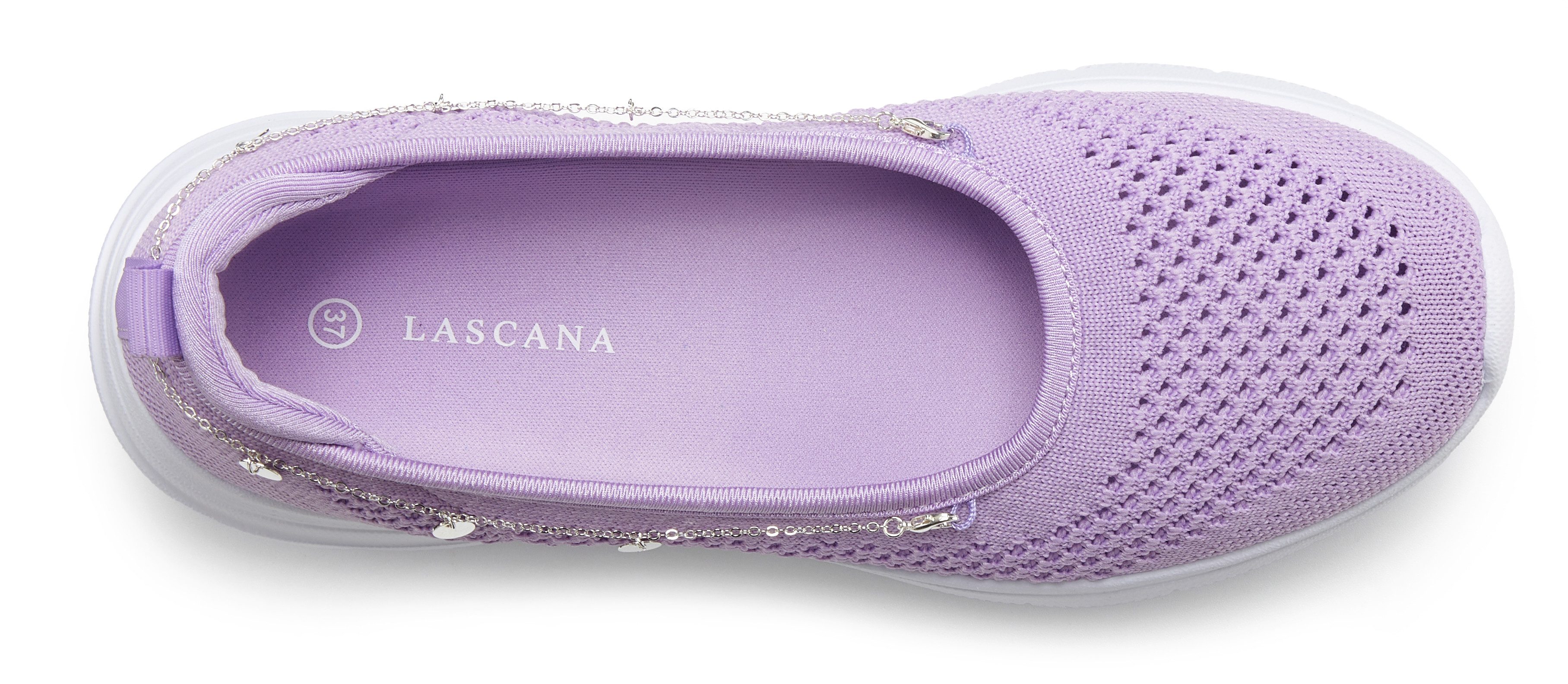 Lascana Sneakers Slip-On sneaker, slipper, ballerina, lage schoen VEGAN