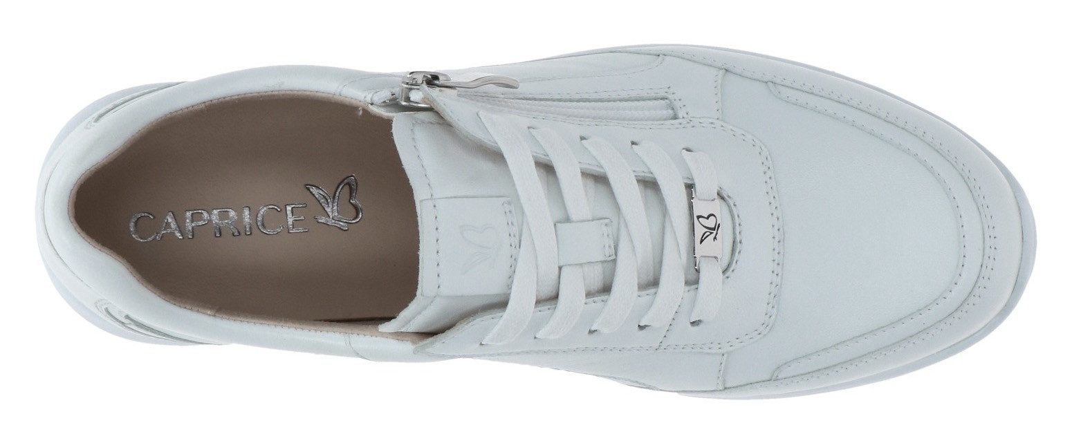 Caprice Sneakers , vrijetijdsschoen, veterschoen, lage schoen in comfortabele breedte